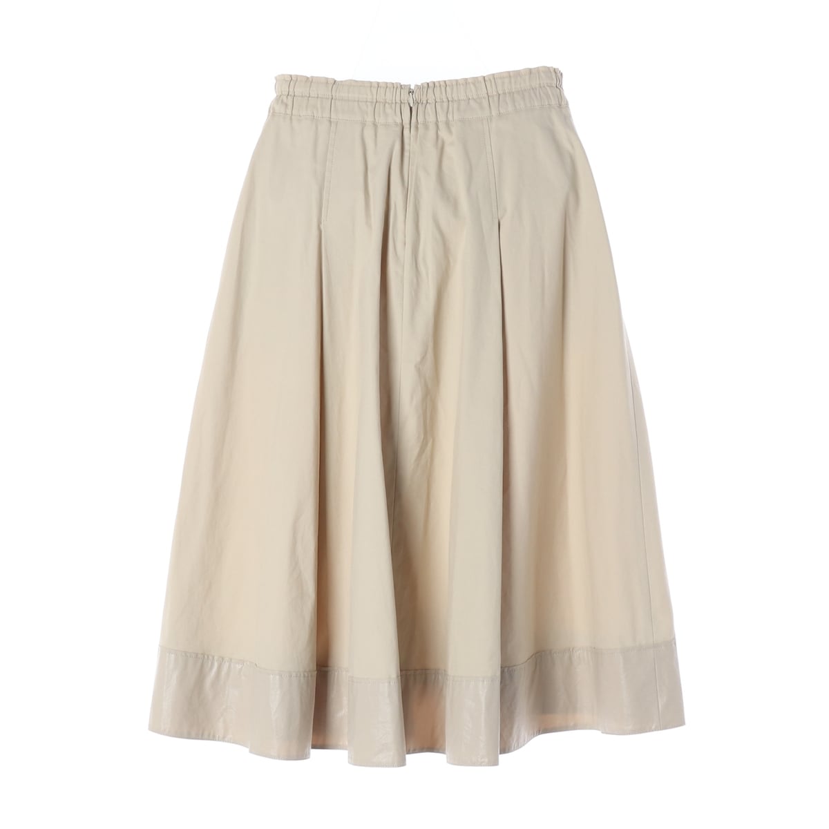 에스제이에스제이 23SS 벨티드 플레어핏 면 롱 스커트 상세 이미지 2