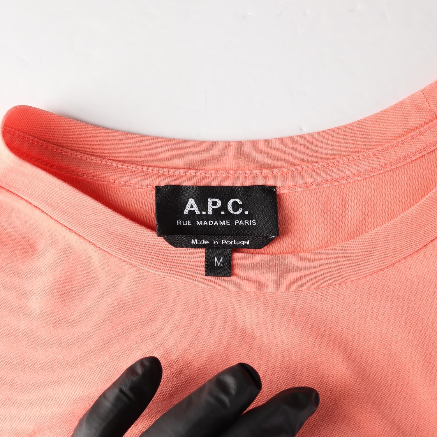 아페쎄 APC 21SS 로고 프린트 포켓 면 반팔 티셔츠 이미지 3