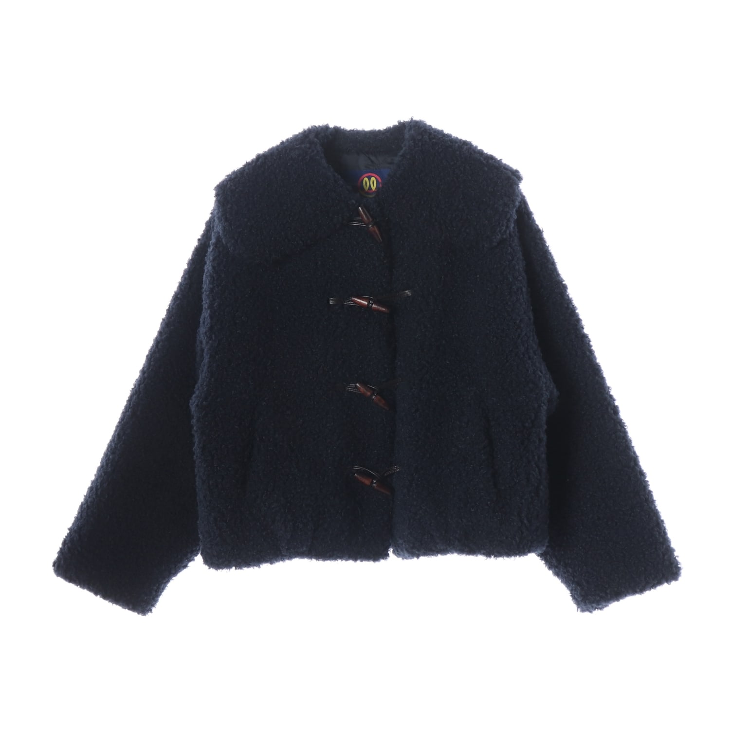 랭앤루 22FW 와이드 카라 더플 숏 코트 자켓 이미지 1