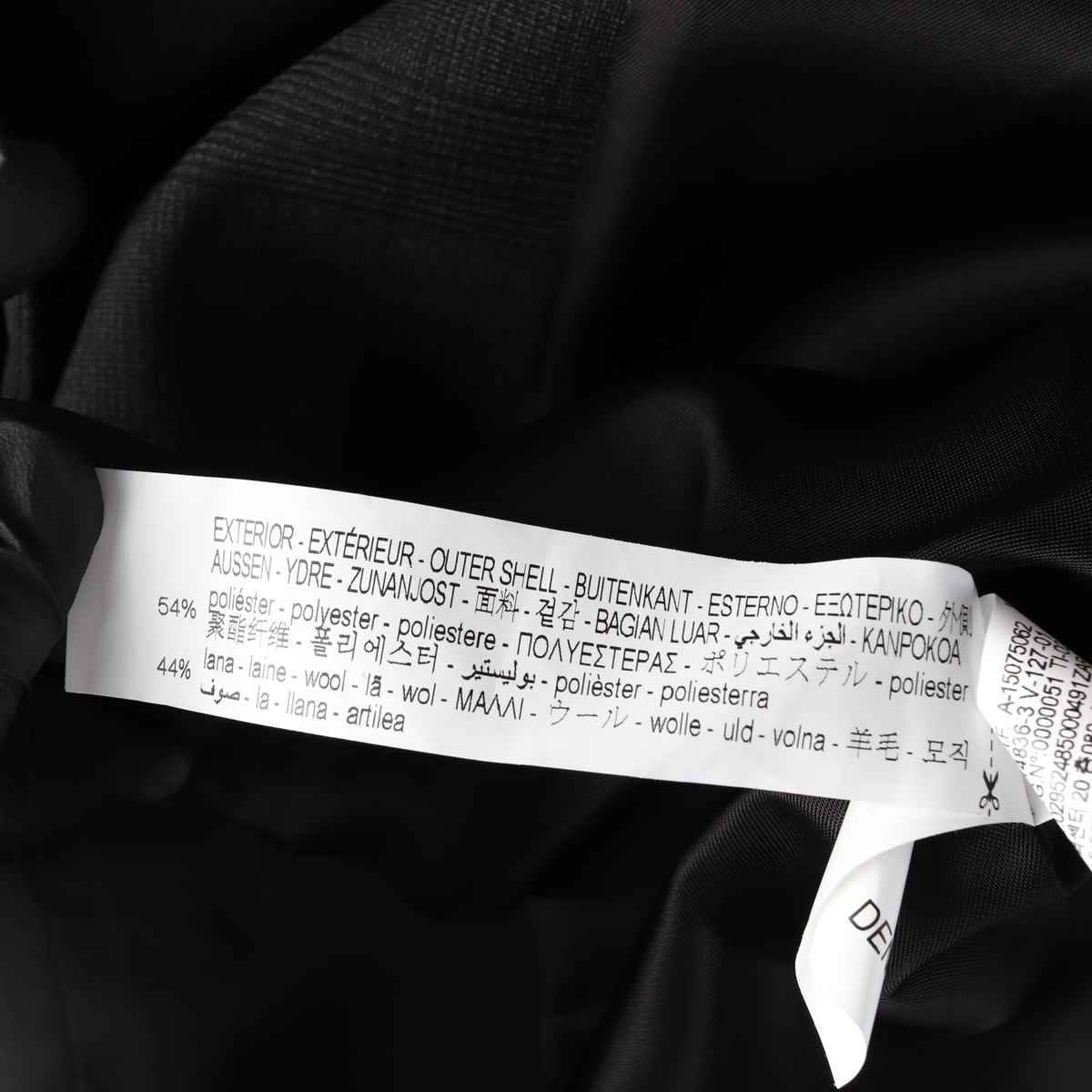 자라 x 아더에러 체크 패턴 울 블렌드 블레이저 재킷 상세 이미지 5