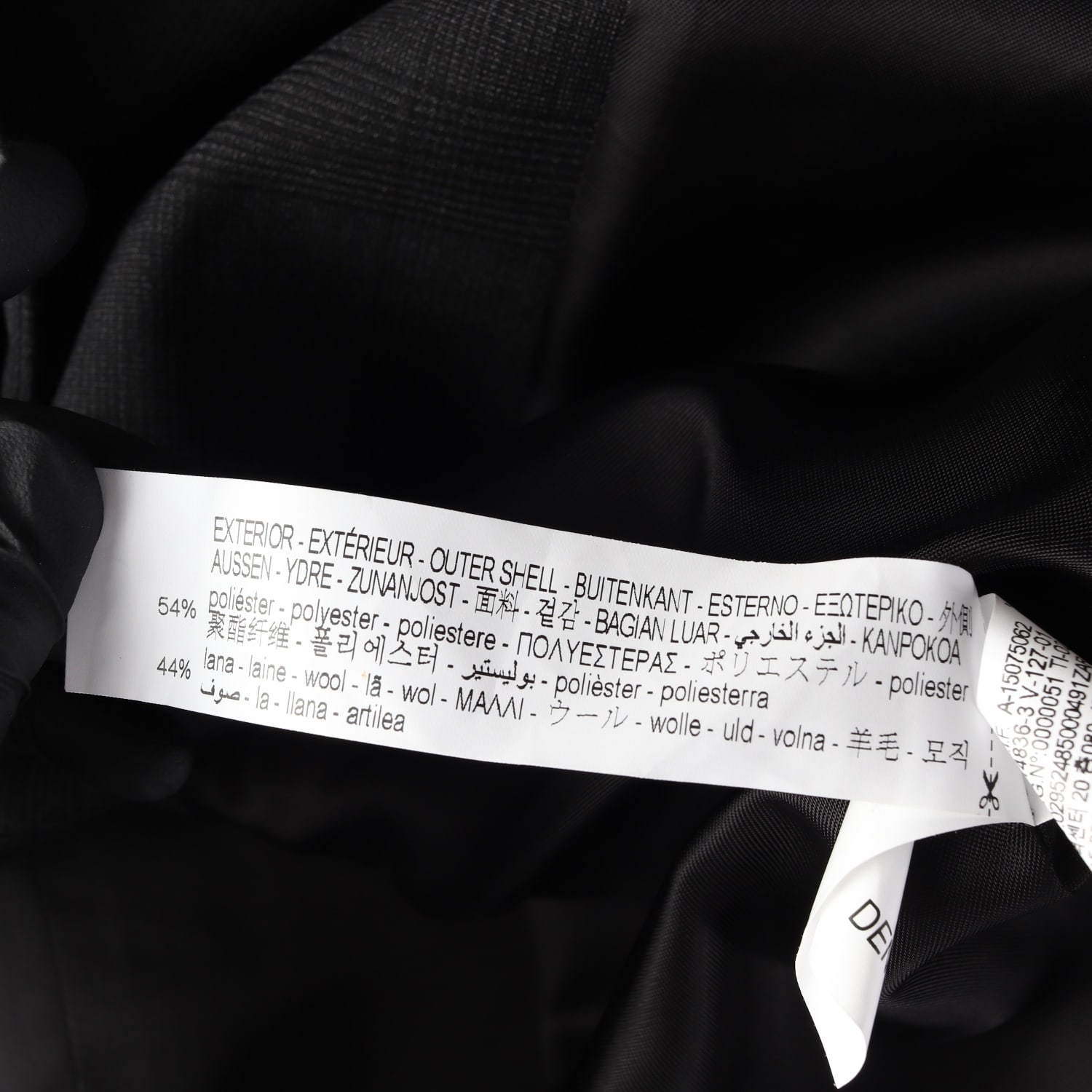 자라 x 아더에러 체크 패턴 울 블렌드 블레이저 재킷 이미지 5