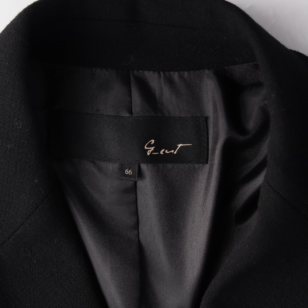 지컷 더블 버튼 울 블레이저 재킷 상세 이미지 3