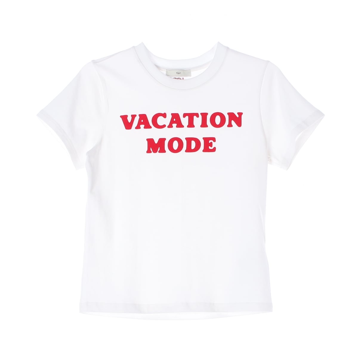 기준 25SS 'VACATION MODE' 그래픽 프린트 반팔 티셔츠 상세 이미지 1