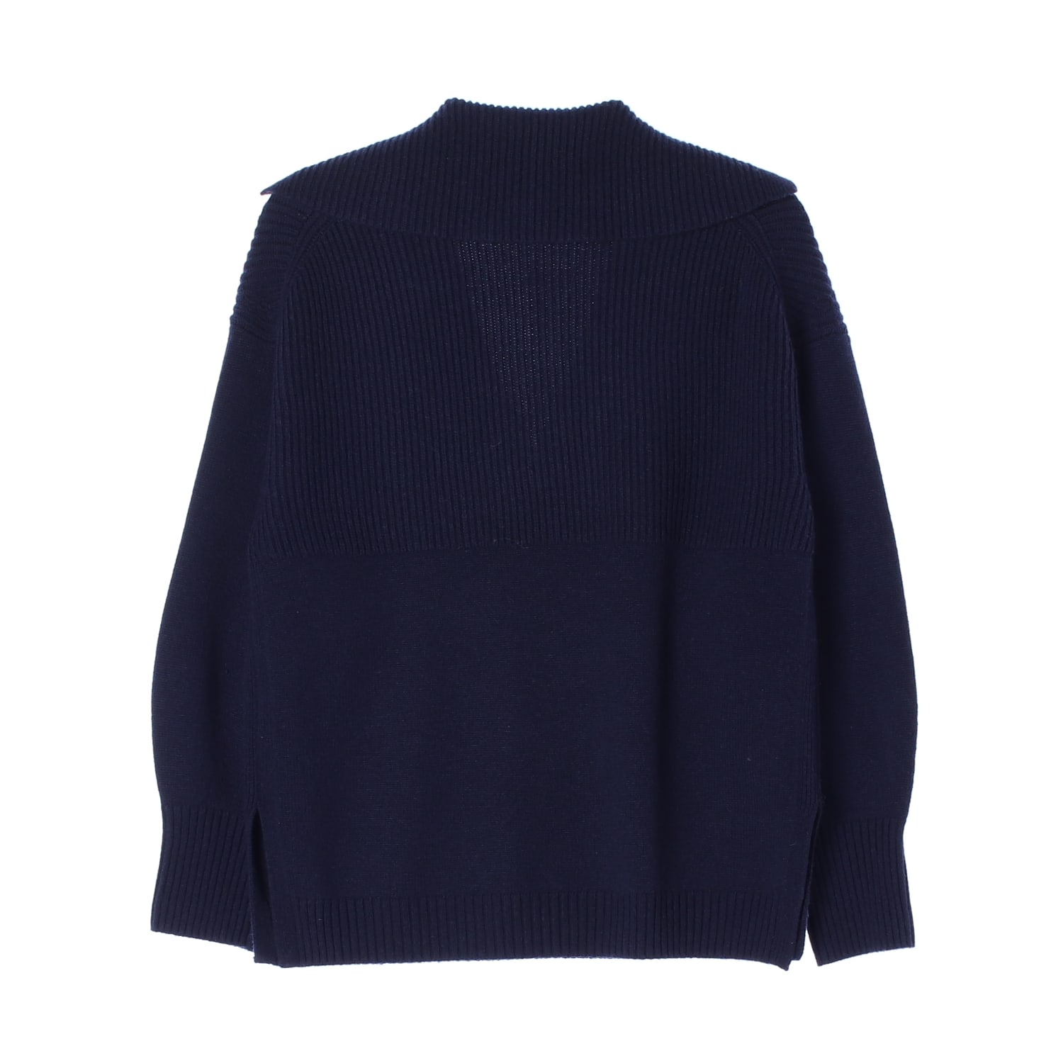 코스 22FW 울 칼라 V넥 니트 스웨터 이미지 2