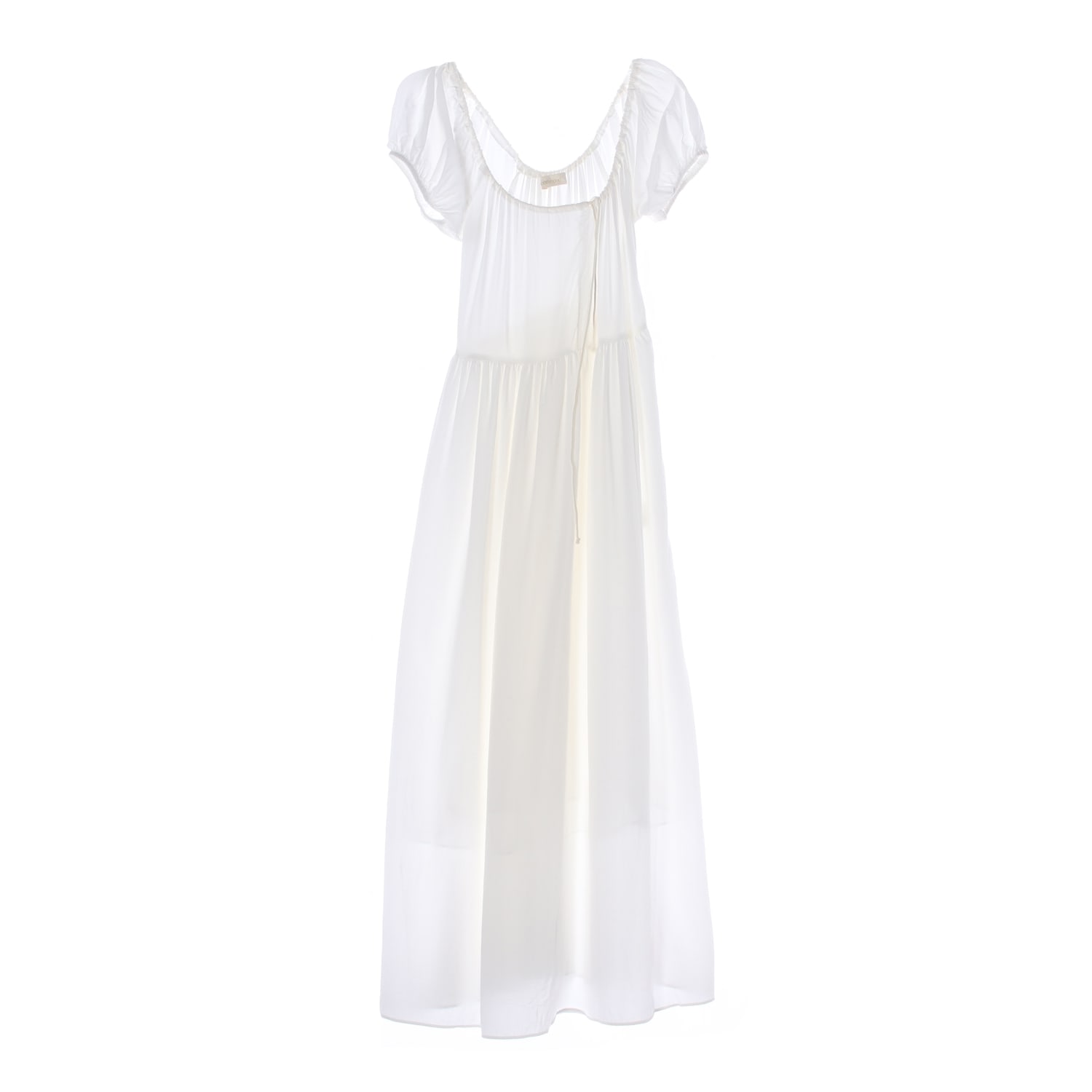 스무드무드 24SS Lucia Dress 루시아 롱 원피스 화이트 이미지 1