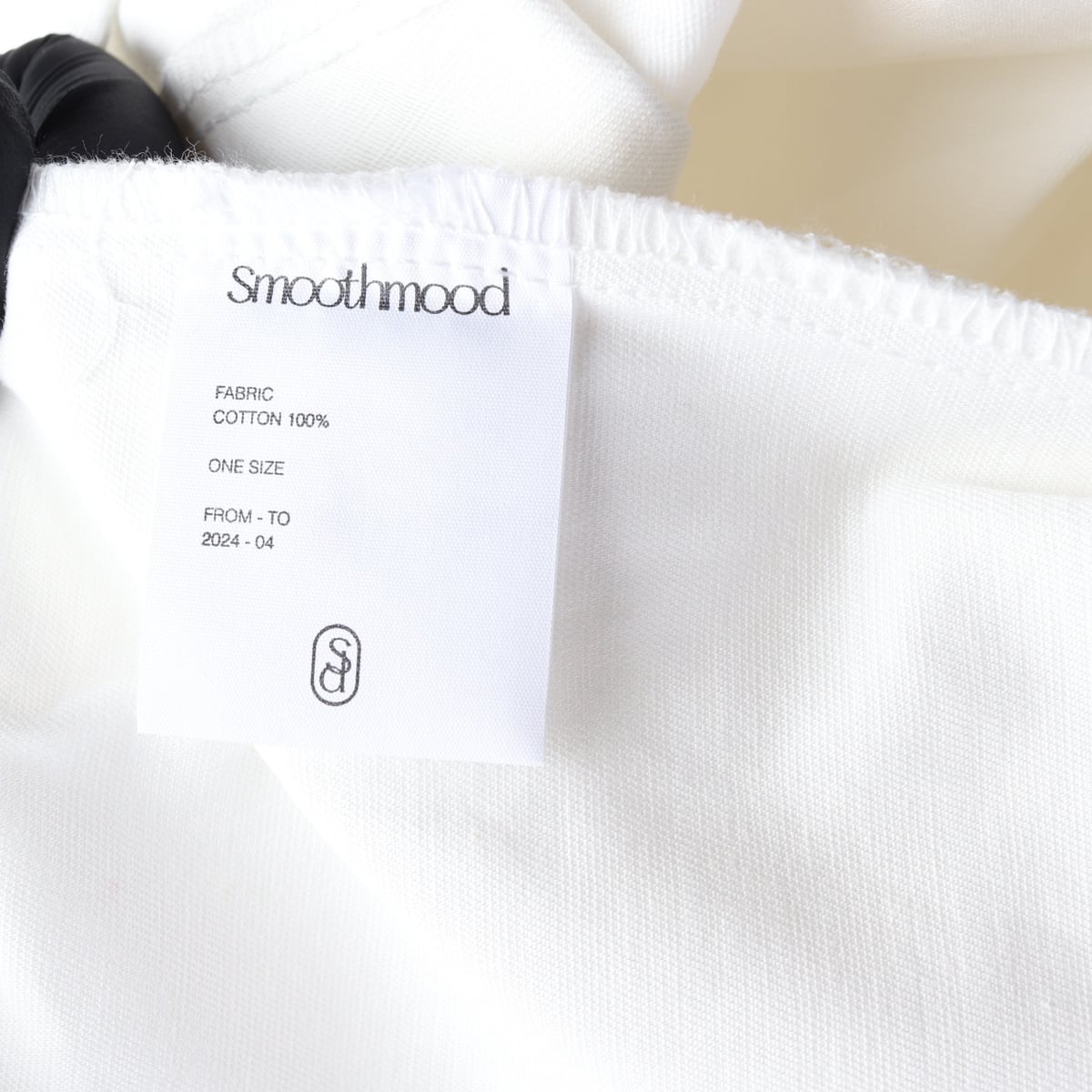 스무드무드 24SS Souissi Bow Tie Dress 보 타이 홀터넥 원피스 상세 이미지 4