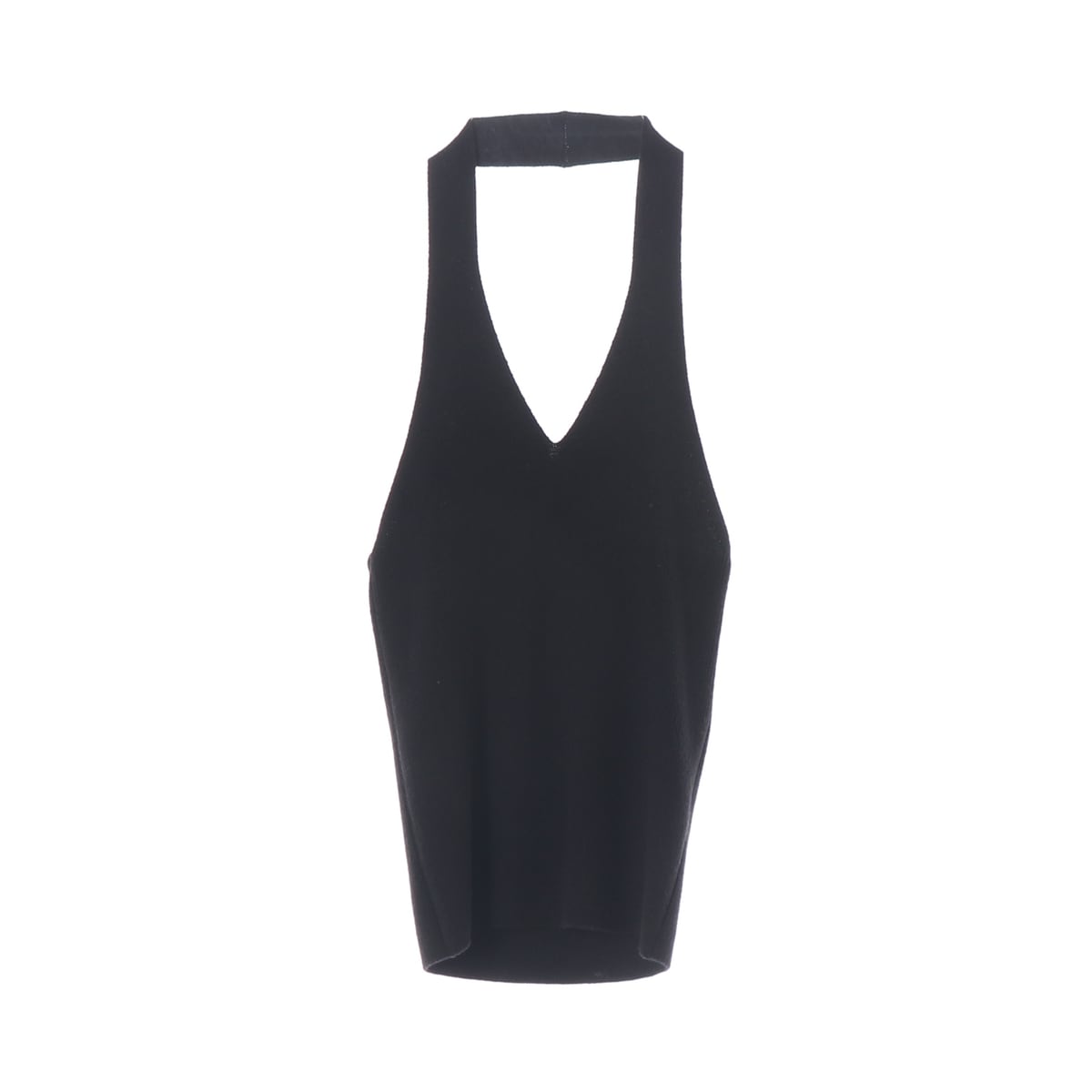 스무드무드 25FW Irony Halter Neck Knit 홀터넥 니트 블랙 상세 이미지 1