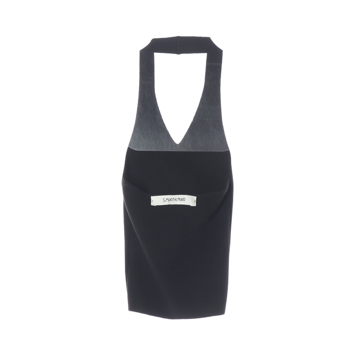스무드무드 25FW Irony Halter Neck Knit 홀터넥 니트 블랙 상세 이미지 2