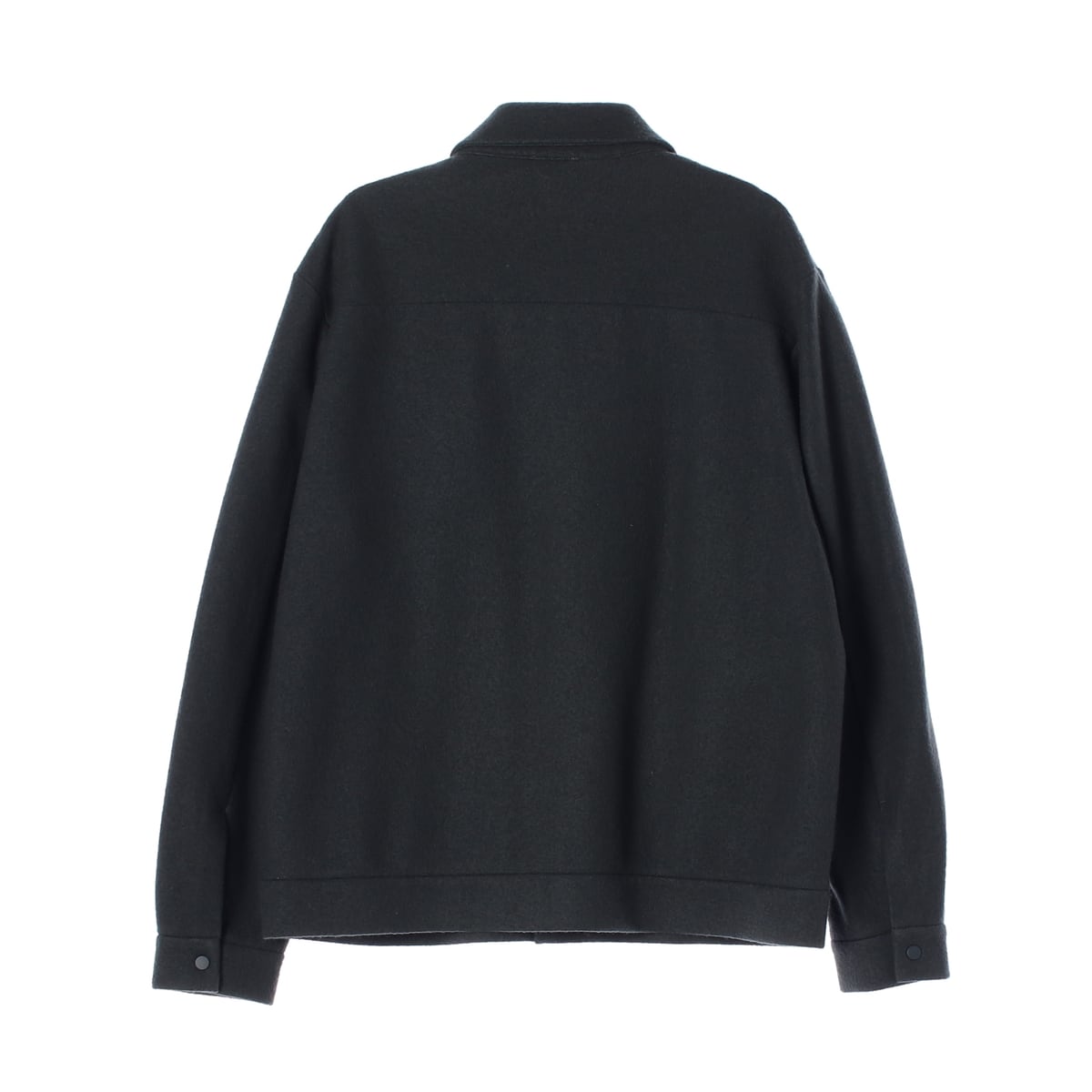 코스 21FW 울 블렌드 레귤러핏 버튼 봄버 재킷 상세 이미지 2