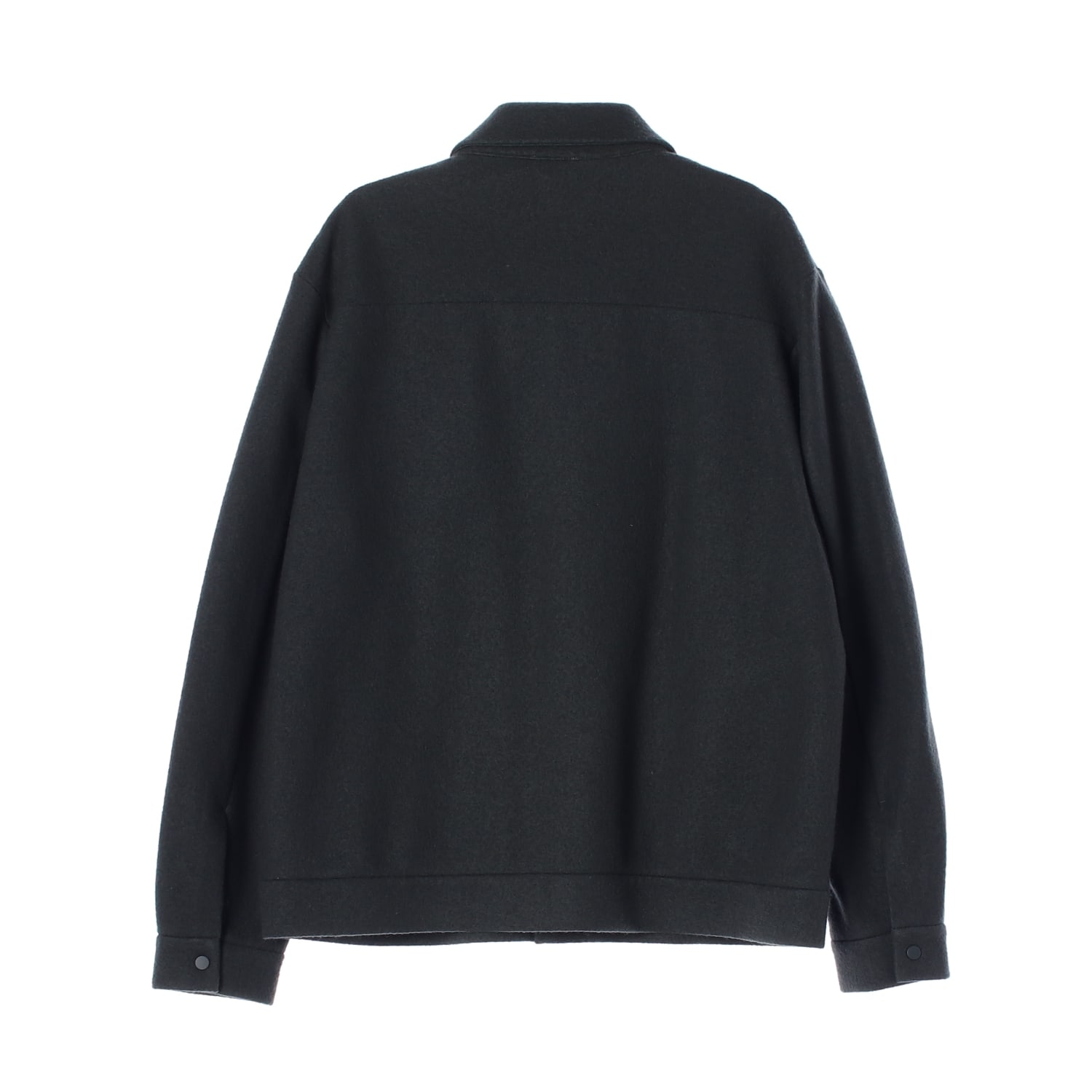 코스 21FW 울 블렌드 레귤러핏 버튼 봄버 재킷 이미지 2