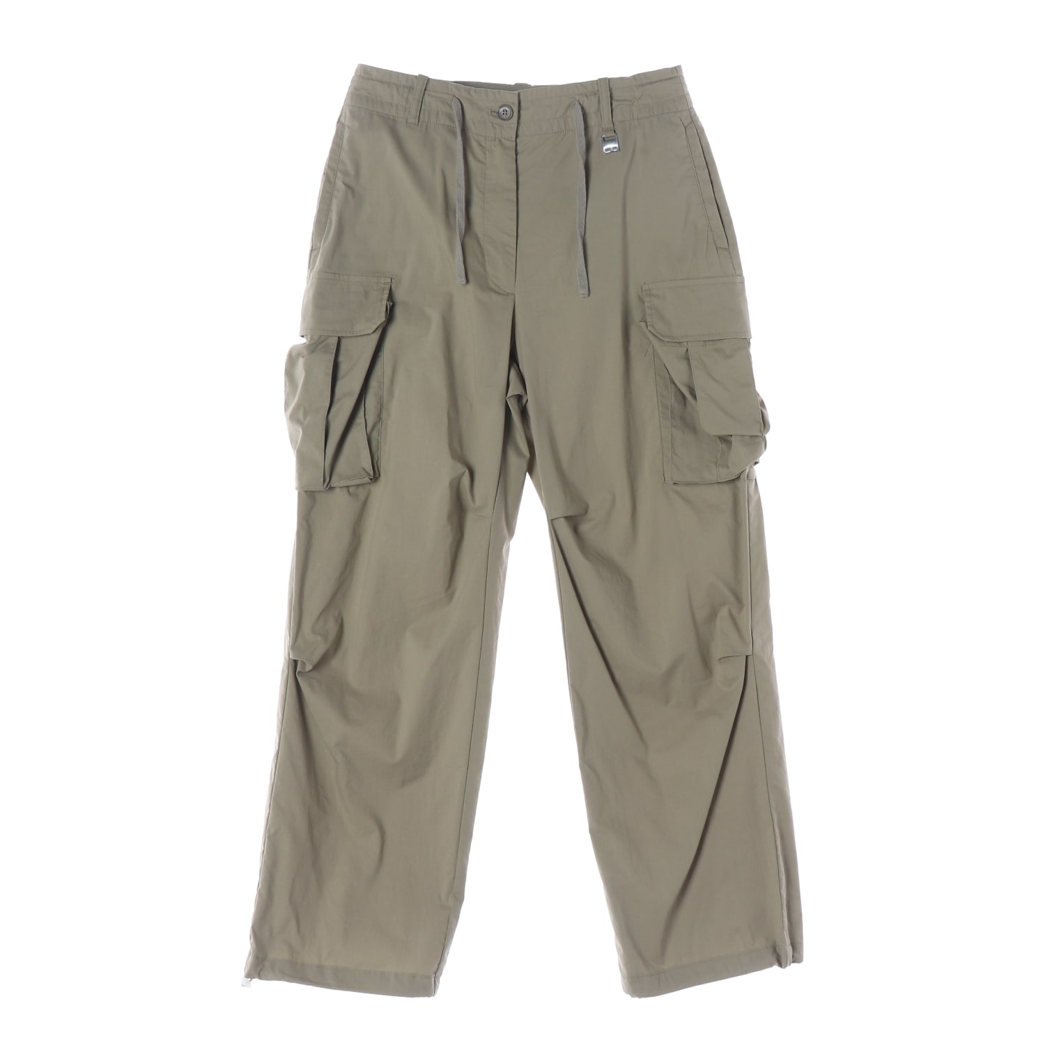 마뗑킴 22FW 코튼 나일론 카고 파라수트 팬츠 카키 이미지 1