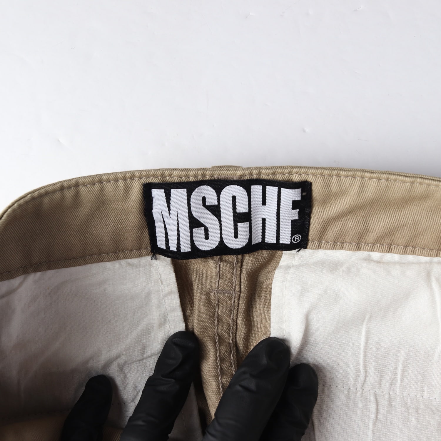 미스치프 코튼 스트레이트핏 숏 스커트 이미지 3