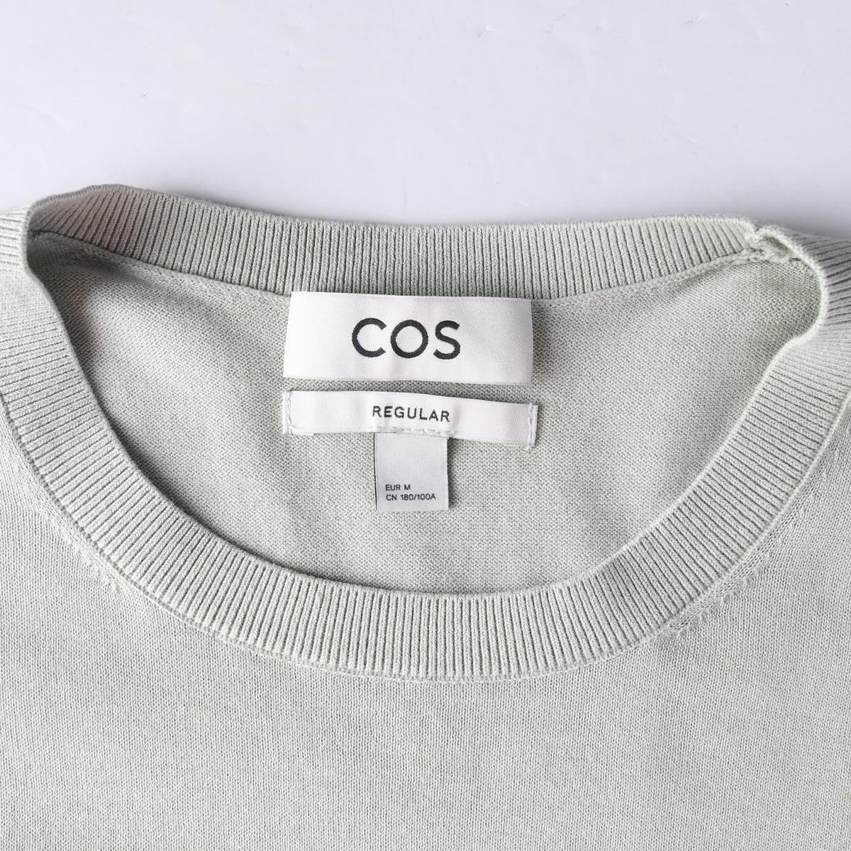 코스 COS 면 레귤러핏 반팔 티셔츠 상세 이미지 3