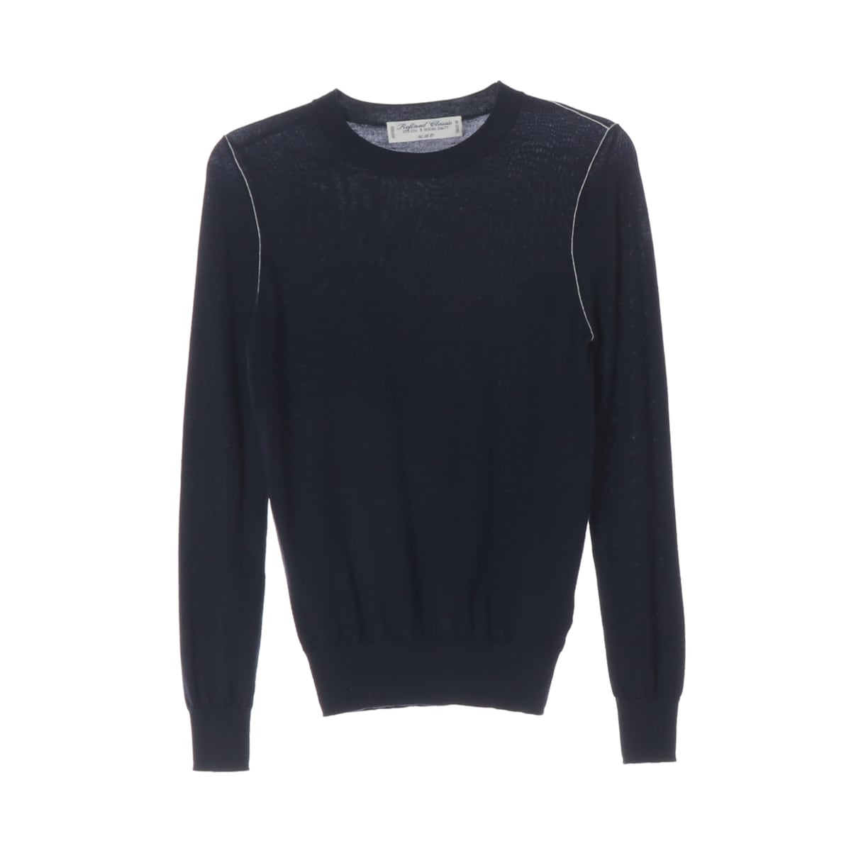 얼바닉30 23FW KIRI KNIT 스티치 키리 니트 울 100% 스웨터 상세 이미지 1