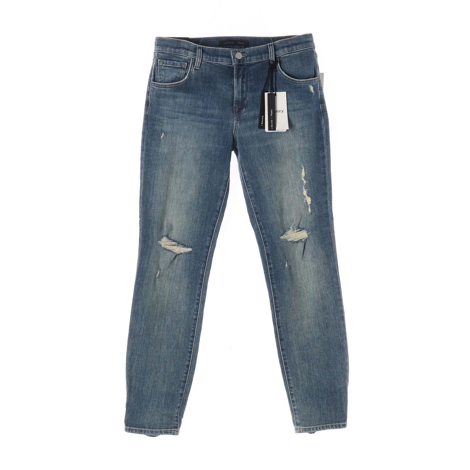 (새상품) 띠어리 J BRAND 디스트로이드 스트레이트 데님팬츠 이미지 1
