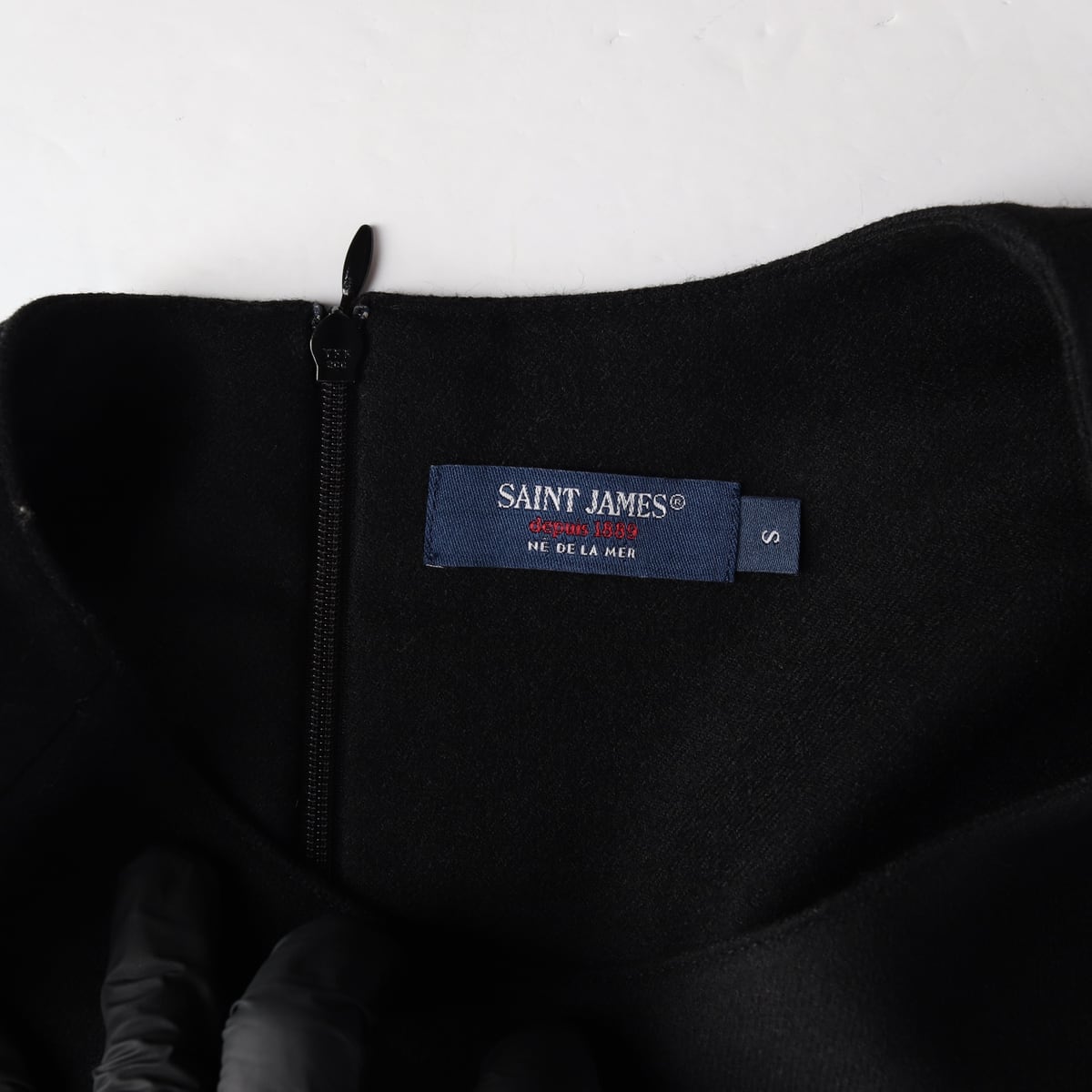 세인트 제임스 24FW Raffine 블랙 롱 원피스 상세 이미지 3