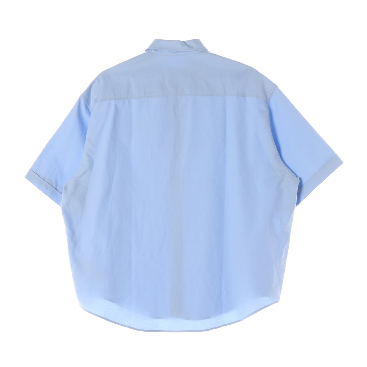 아미 ami 24SS 하트 로고 자수 오버핏 반팔 셔츠 상세 이미지 2