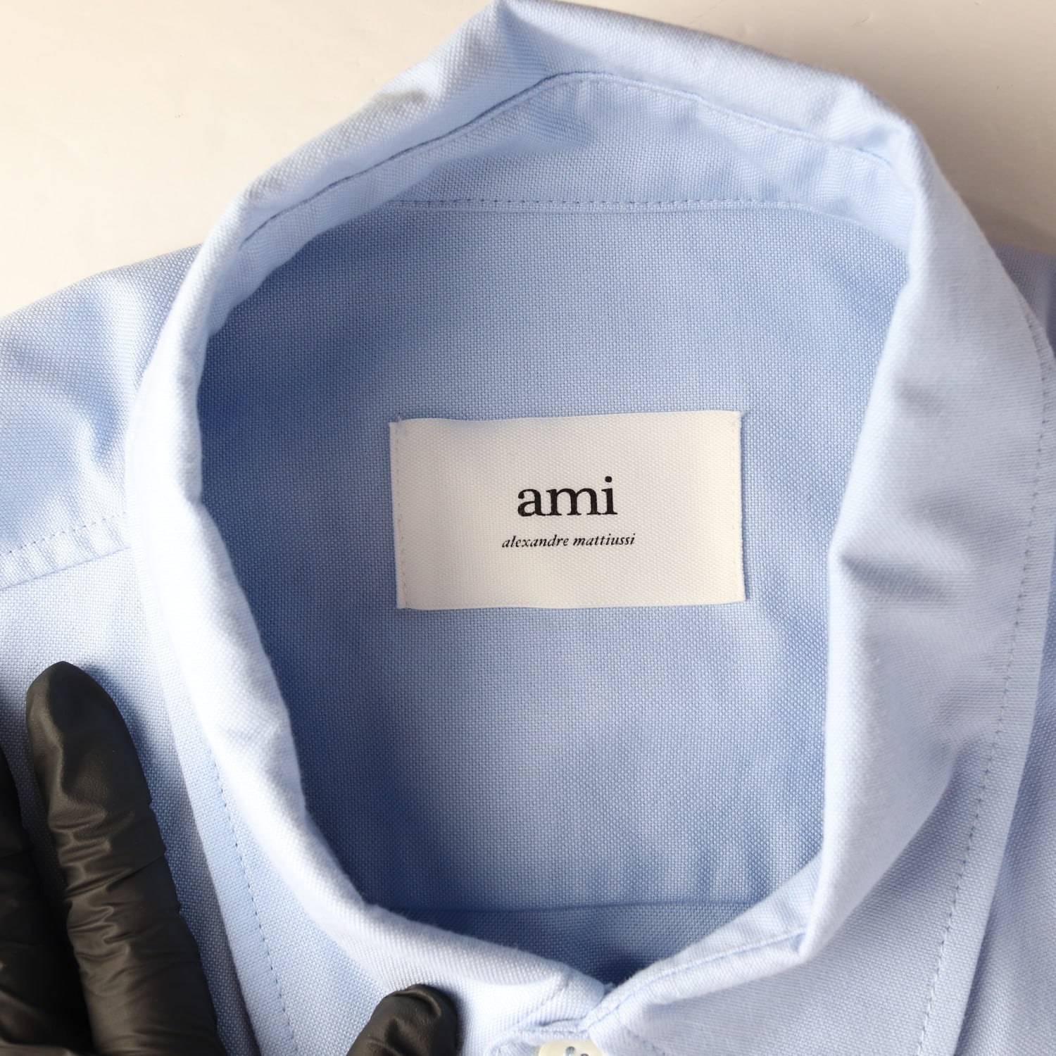 아미 ami 24SS 하트 로고 자수 오버핏 반팔 셔츠 이미지 3