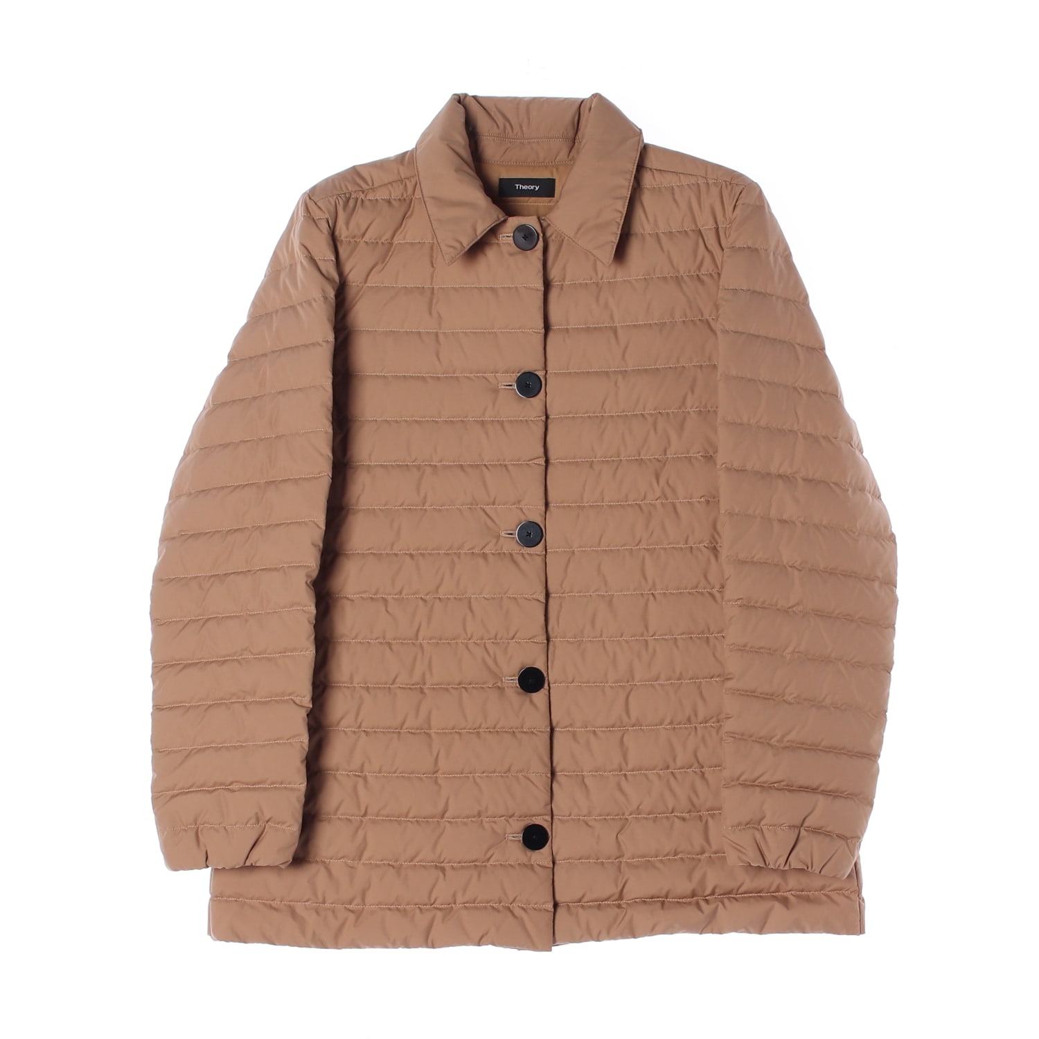 띠어리 CHORE COAT 다운 퀼팅 숏 패딩 재킷 이미지 1