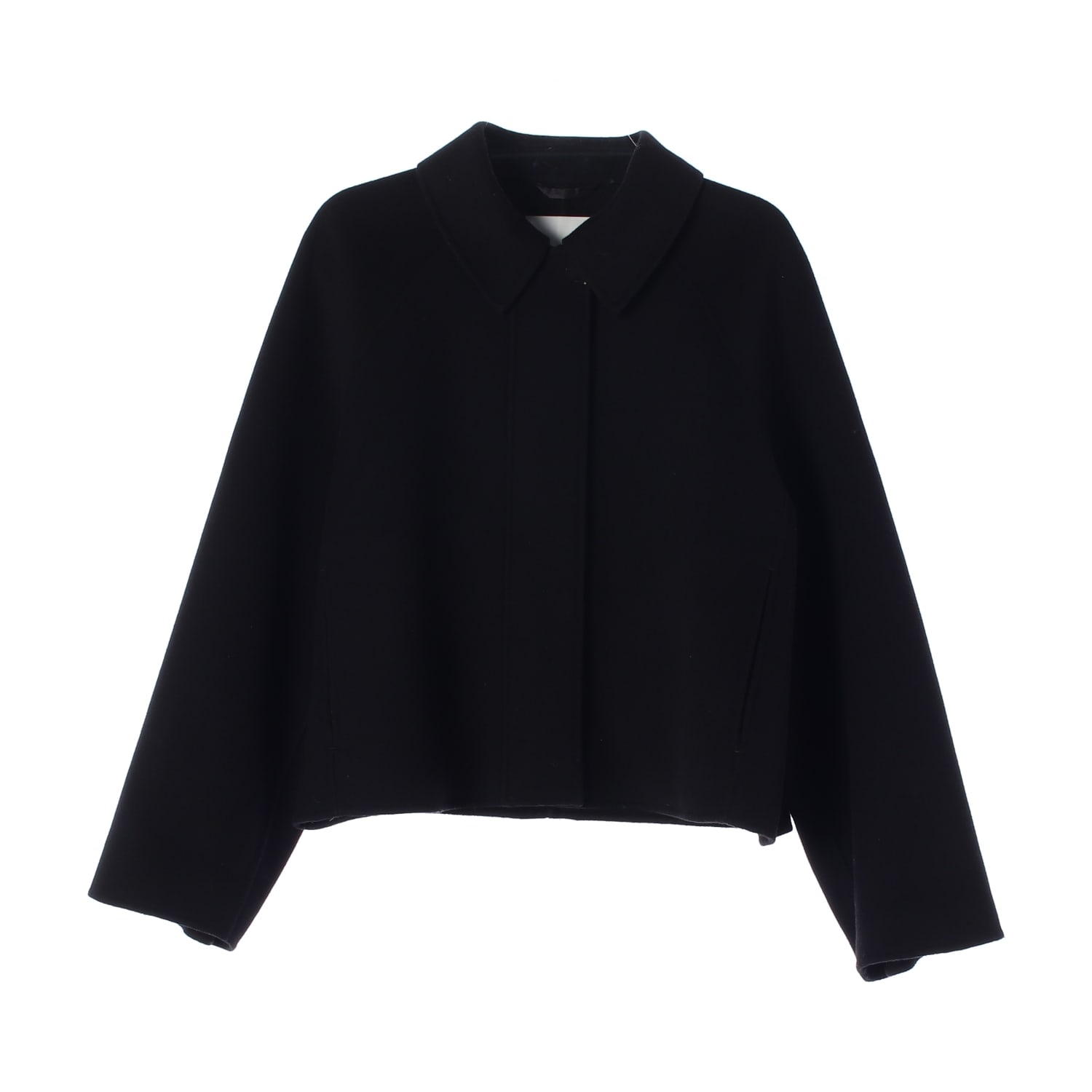 코스 COS 23FW 울 블렌드 카라 지퍼 숏 코트 재킷 이미지 1
