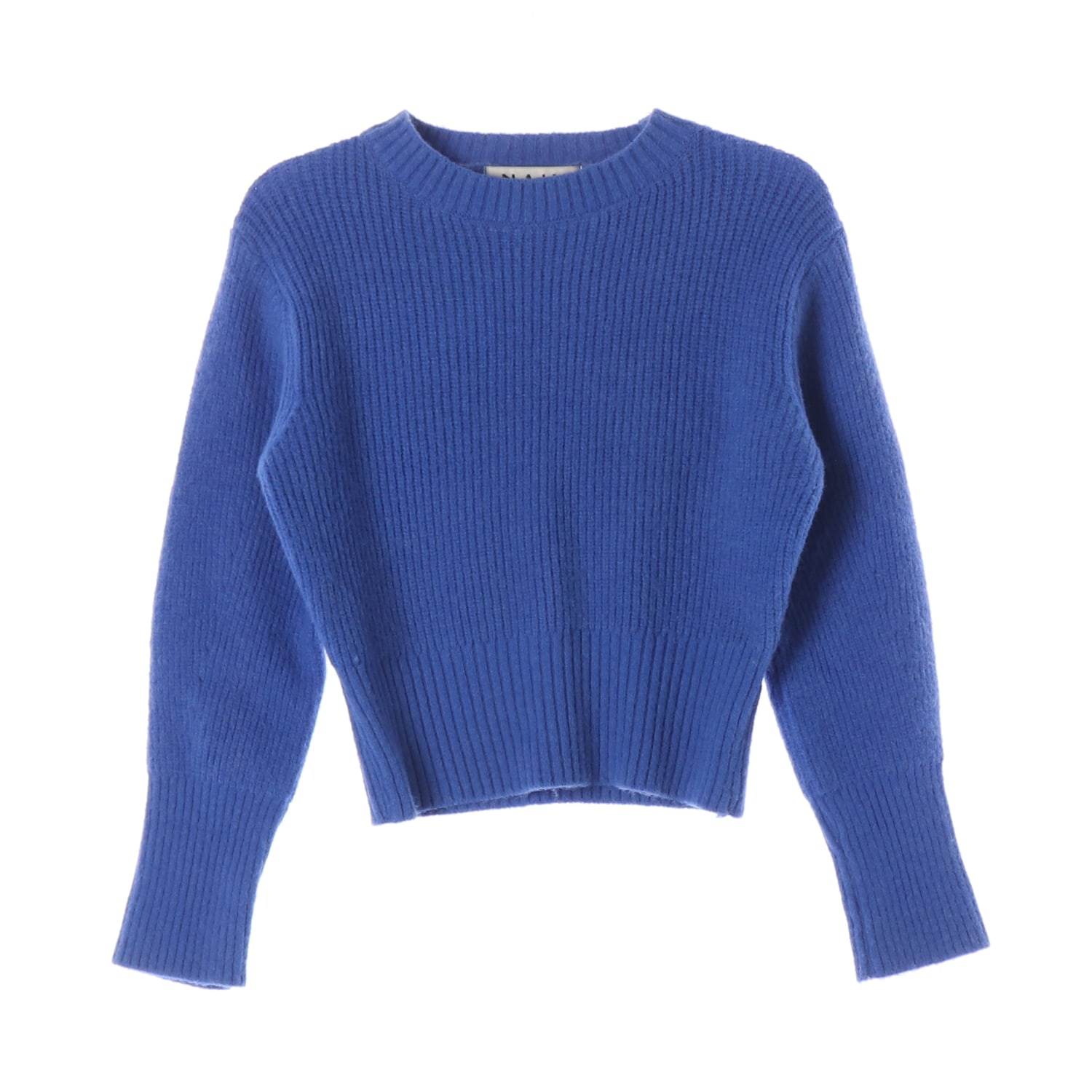 나인 21FW 라운드넥 골지 니트 스웨터 이미지 1