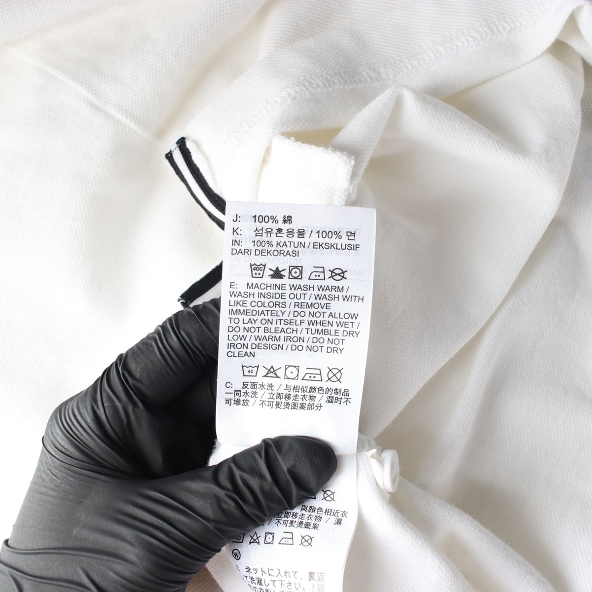 나이키 22SS 로고 자수 크롭 폴로 반팔 티셔츠 상세 이미지 4