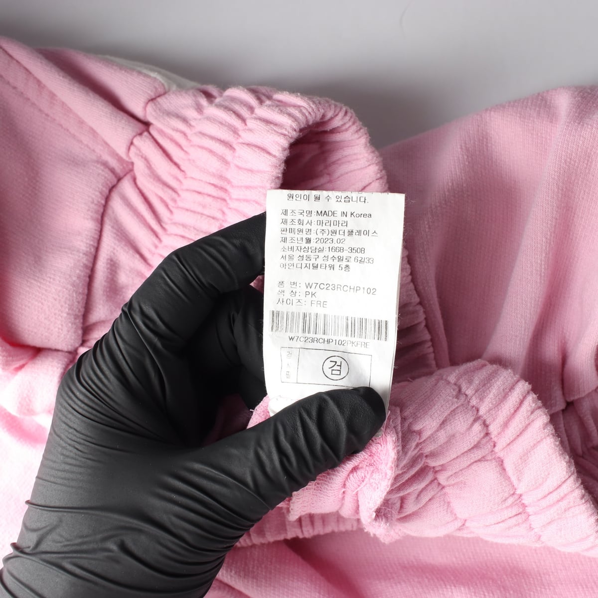 오디너리홀리데이 23SS 로고 자수 루즈핏 숏팬츠 상세 이미지 6