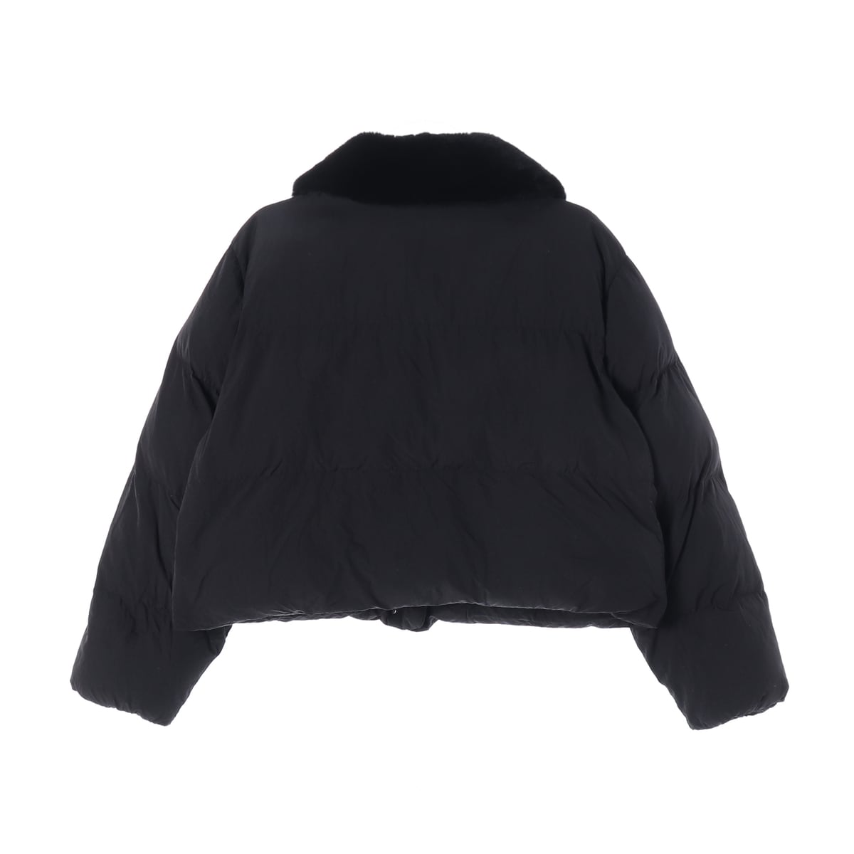 아틀리에 나인 23FW 퍼 칼라 크롭 오버핏 숏 패딩 상세 이미지 3
