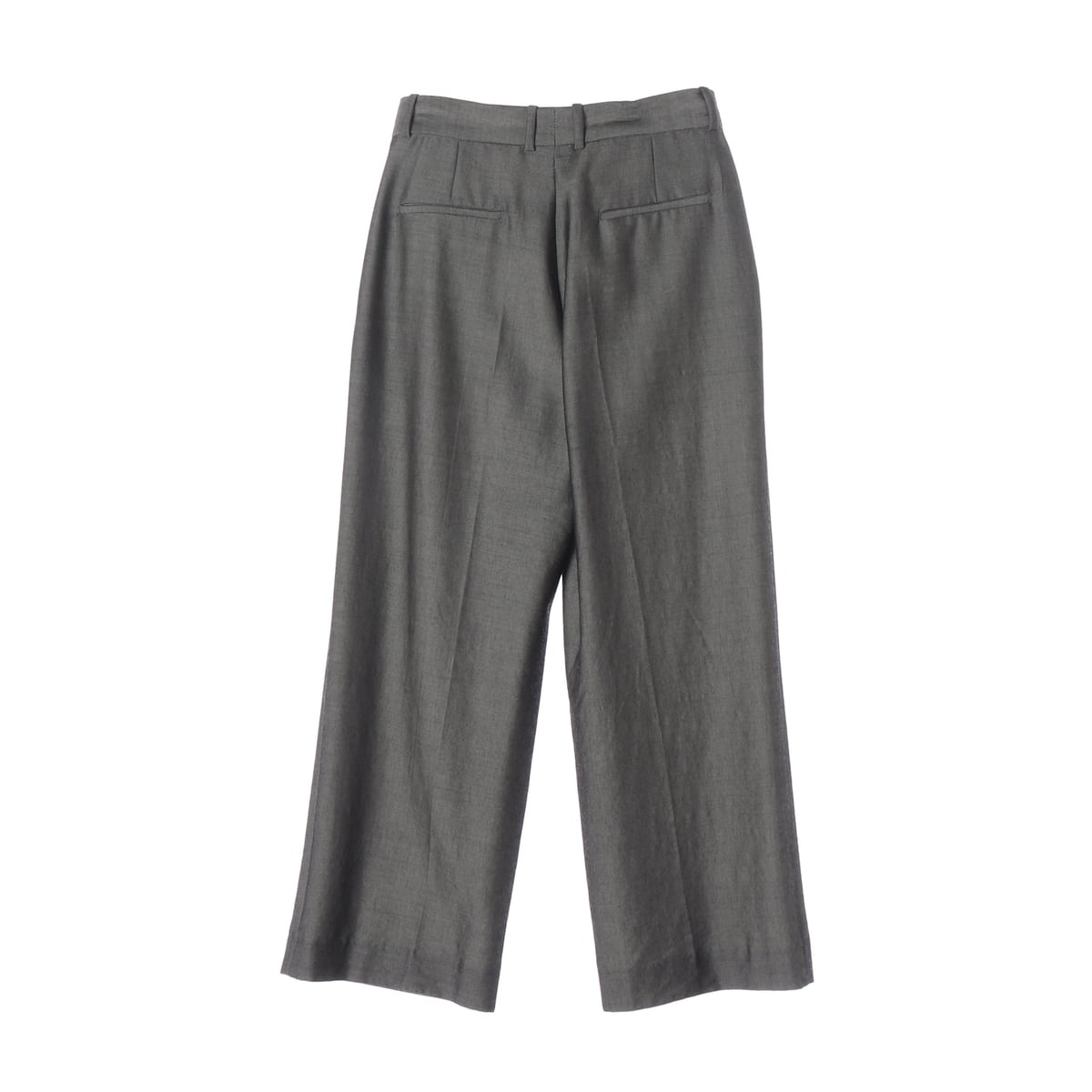산드로 24FW 플리츠 와이드핏 울 블렌드 슬랙스 상세 이미지 2