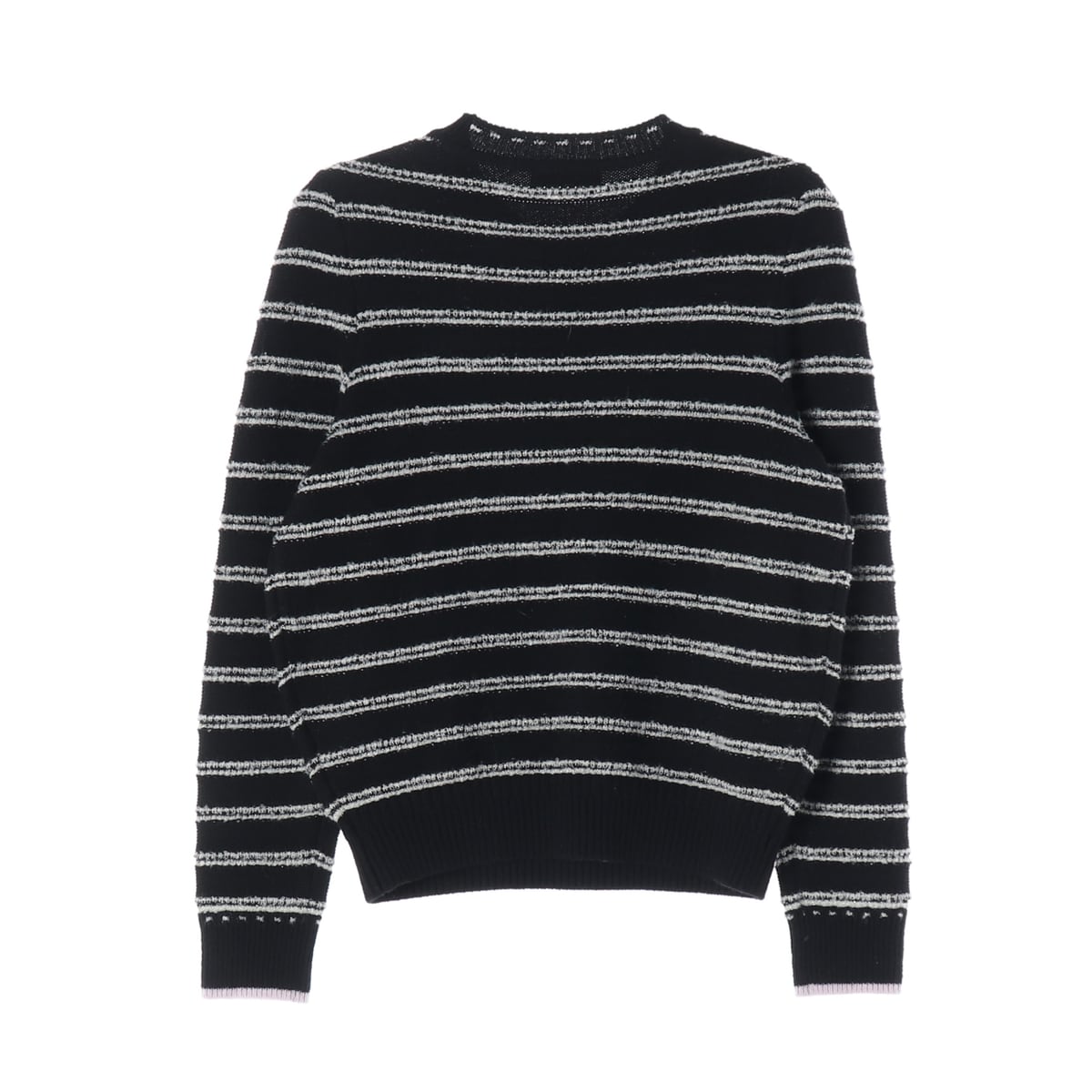 주크 22FW 스트라이프 라운드넥 니트 스웨터 상세 이미지 2