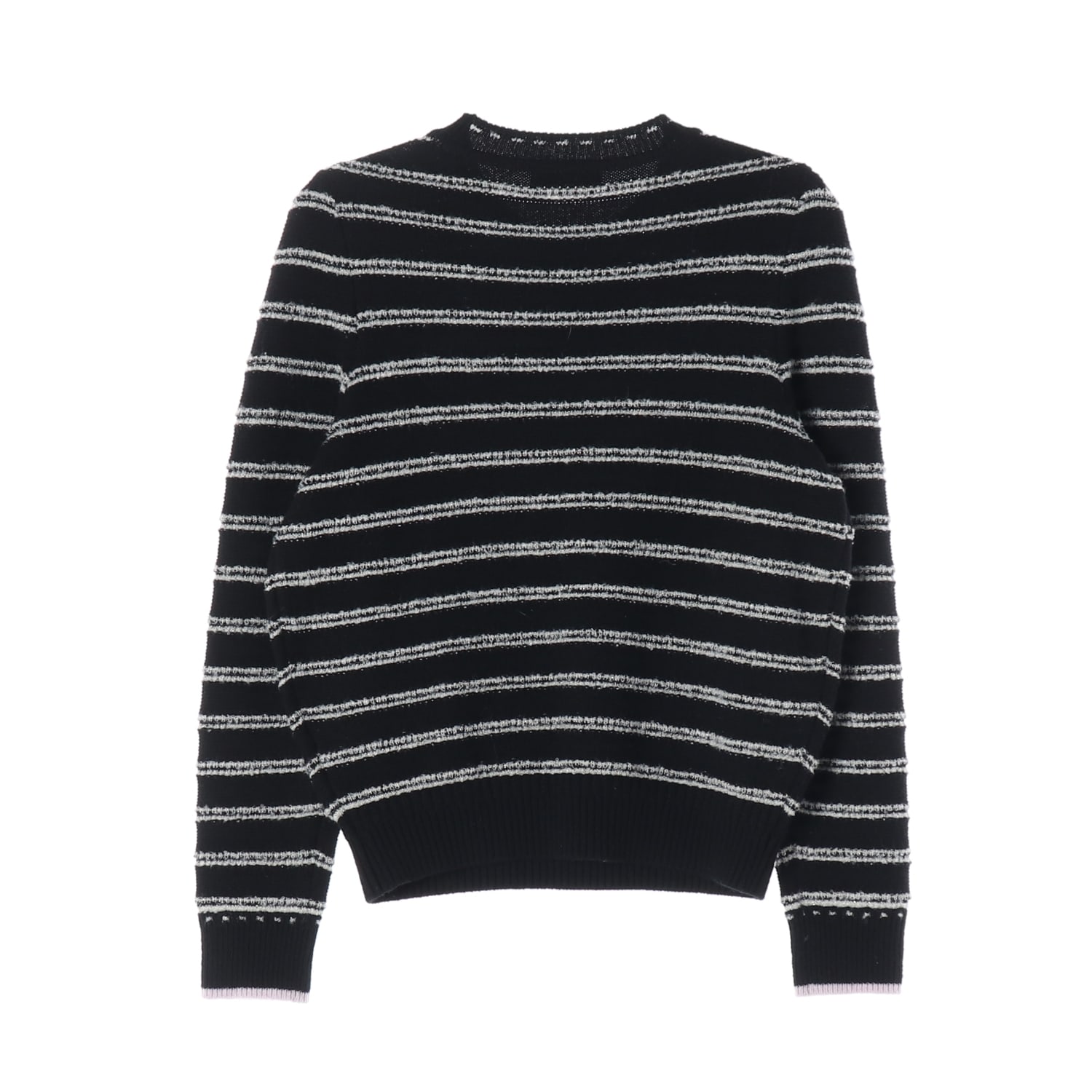 주크 22FW 스트라이프 라운드넥 니트 스웨터 이미지 2