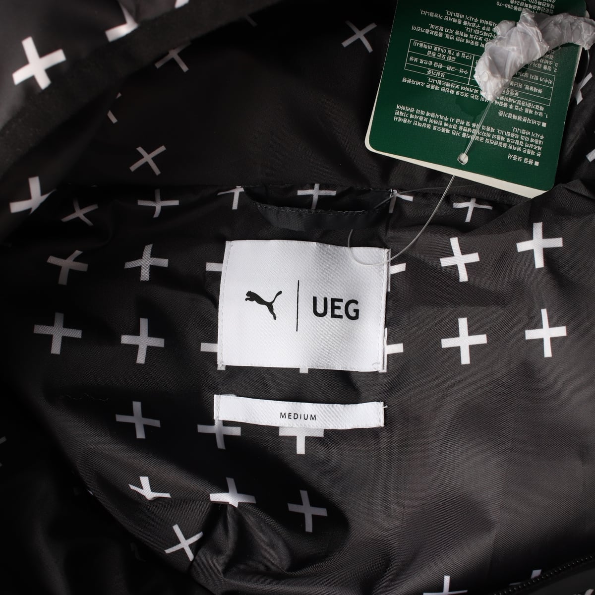 (새상품) 푸마 X UEG 덕다운 아노락 후드 패딩 점퍼 상세 이미지 3