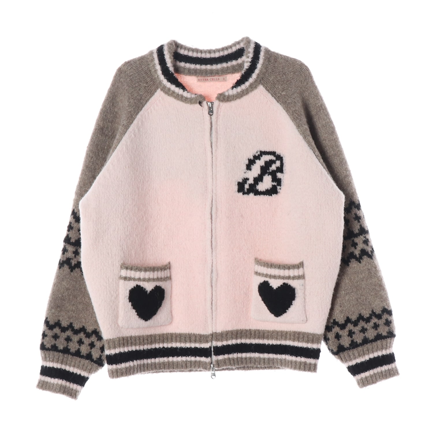 비터셀즈 24FW 울 테디 코위찬 집업 이미지 1