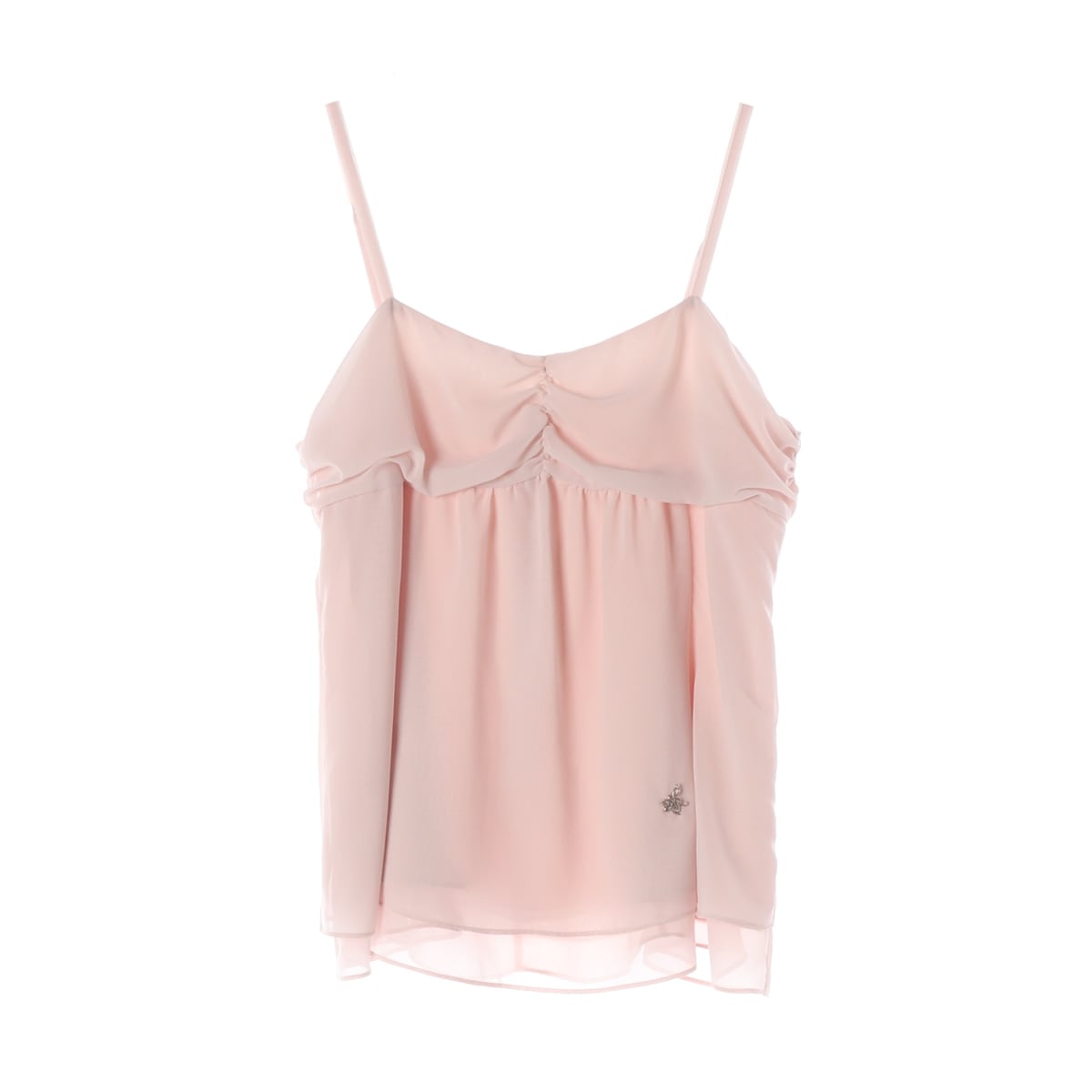 낫유어로즈 Fairy chiffon top 페어리 쉬폰 슬리브리스 탑 상세 이미지 1