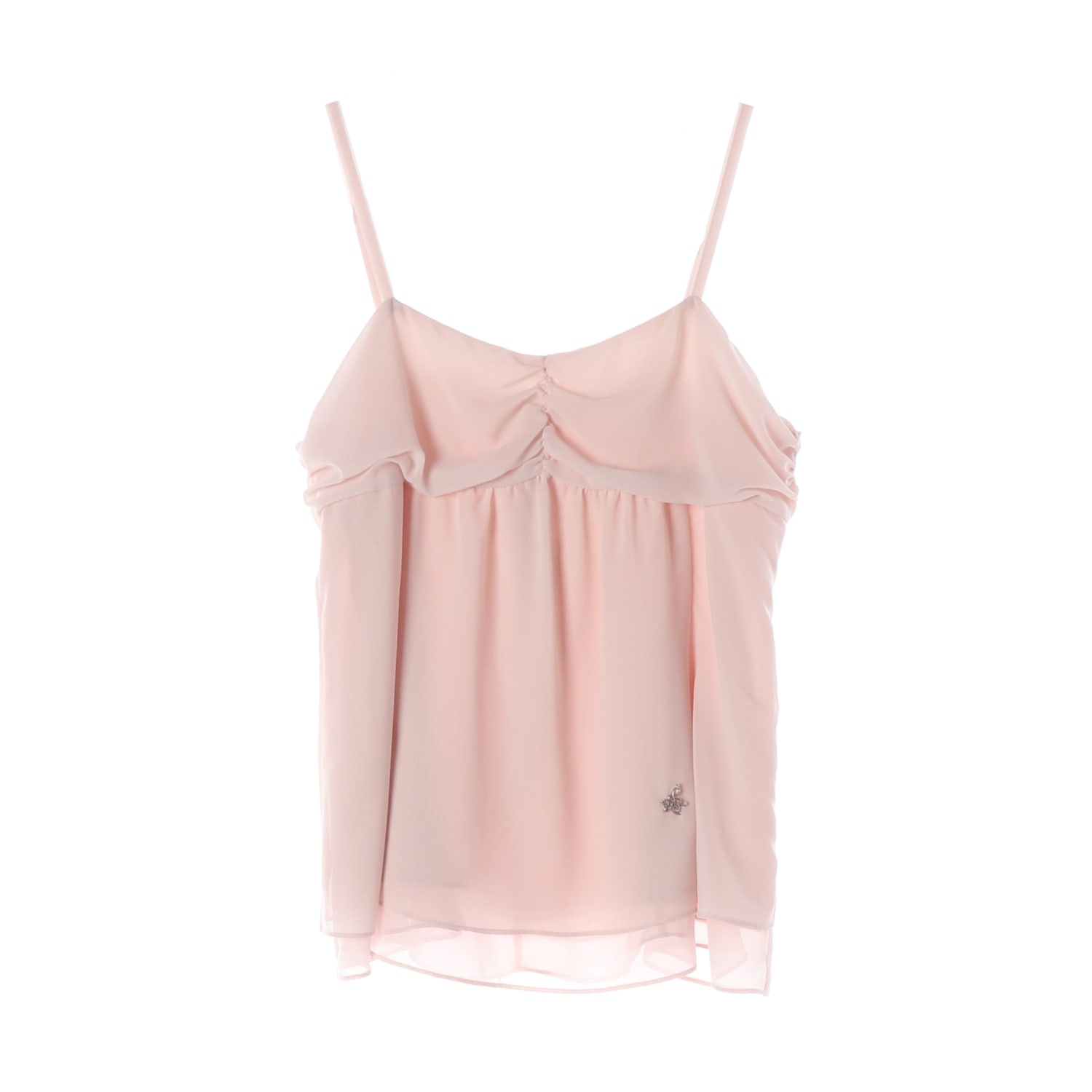 낫유어로즈 Fairy chiffon top 페어리 쉬폰 슬리브리스 탑 이미지 1