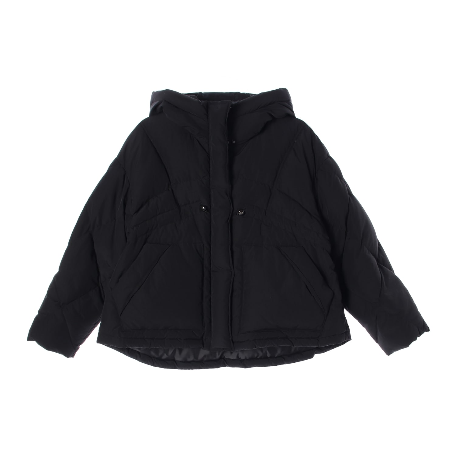 지컷 23FW 후드 퀼팅 거위털 숏패딩 이미지 1