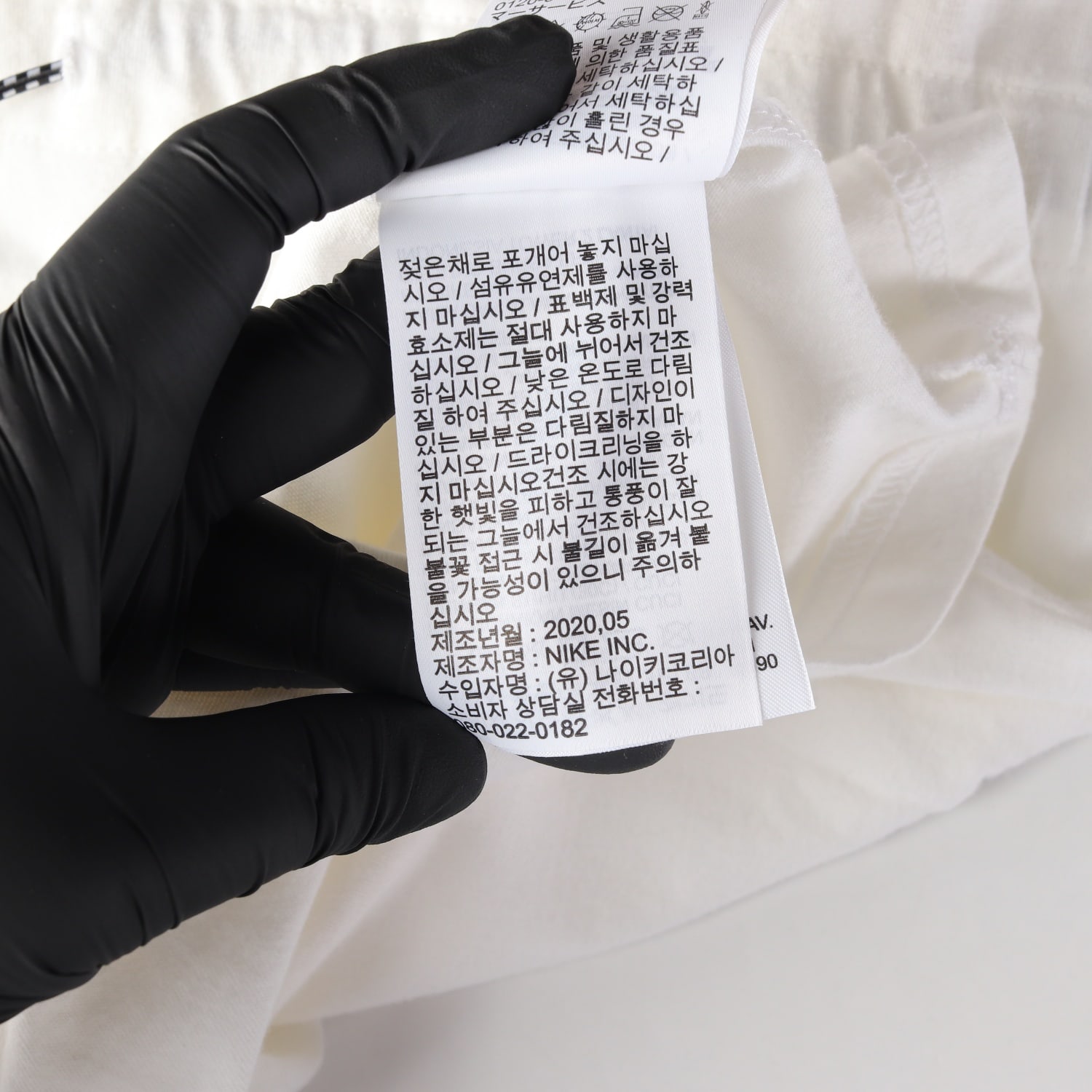 나이키 스우시 로고 프린트 드로스트링 면 숏 원피스 이미지 6