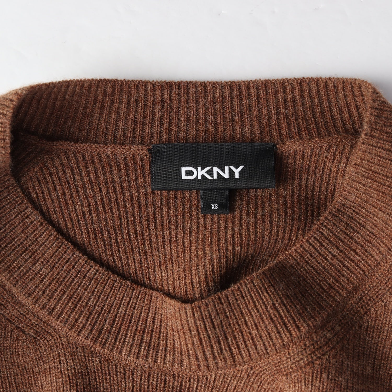 디케이엔와이 DKNY 21FW 울 허리 스트랩 반팔 니트 이미지 3