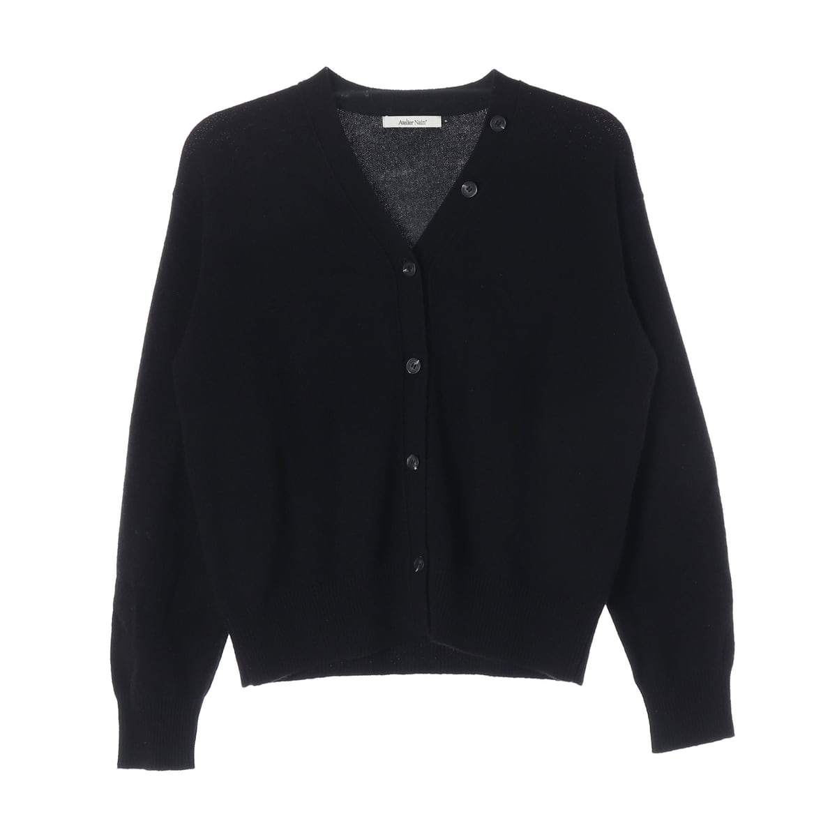 아틀리에 나인 25FW 모 야크 혼방 오버핏 가디건 상세 이미지 1