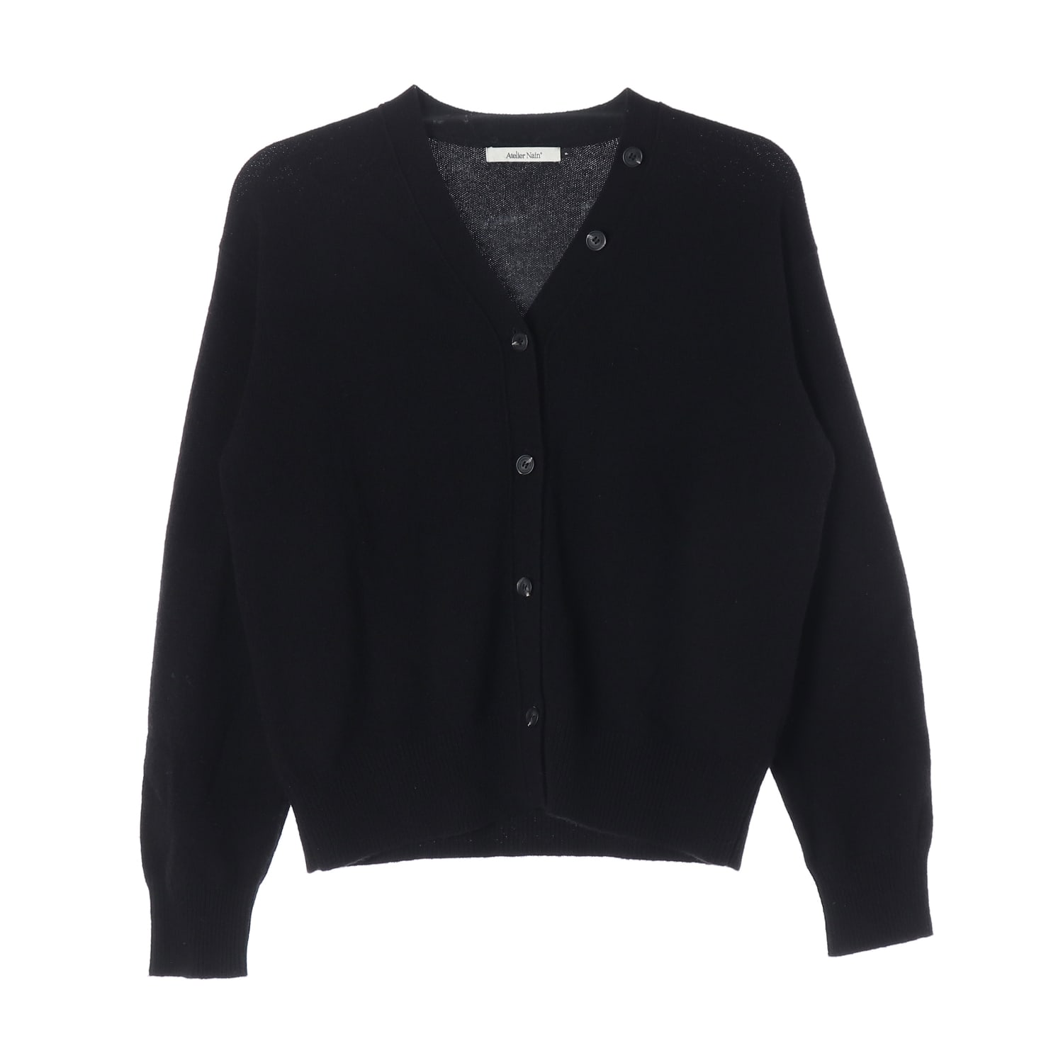 아틀리에 나인 25FW 모 야크 혼방 오버핏 가디건 이미지 1