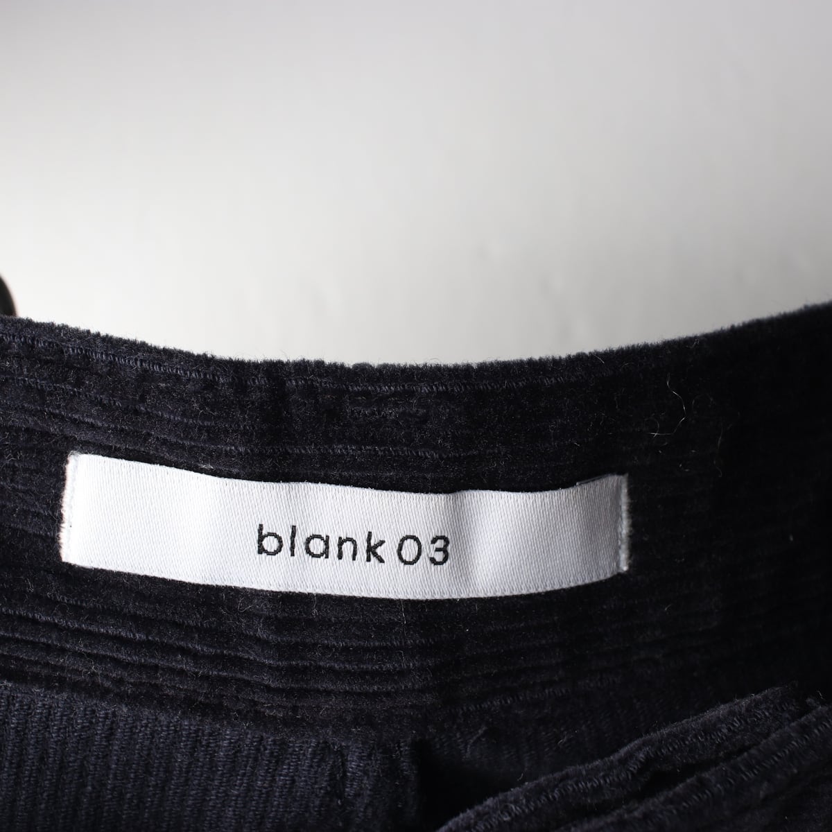 블랭크03 23FW 코듀로이 부츠컷 데님팬츠 상세 이미지 3