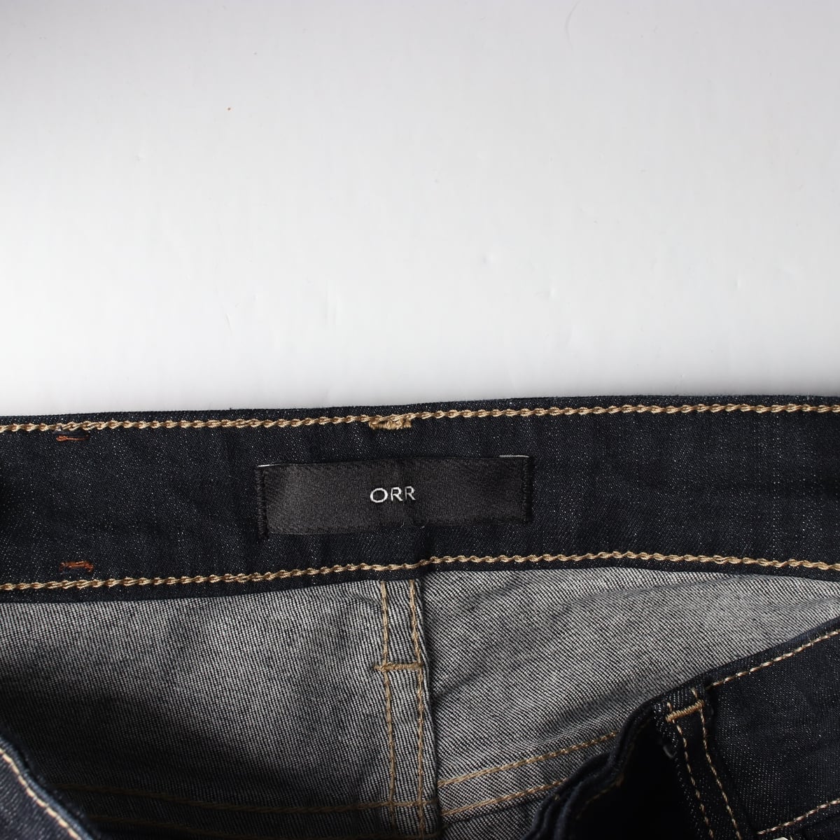 오르 ORR 스트레이트핏 코튼 데님팬츠 상세 이미지 3