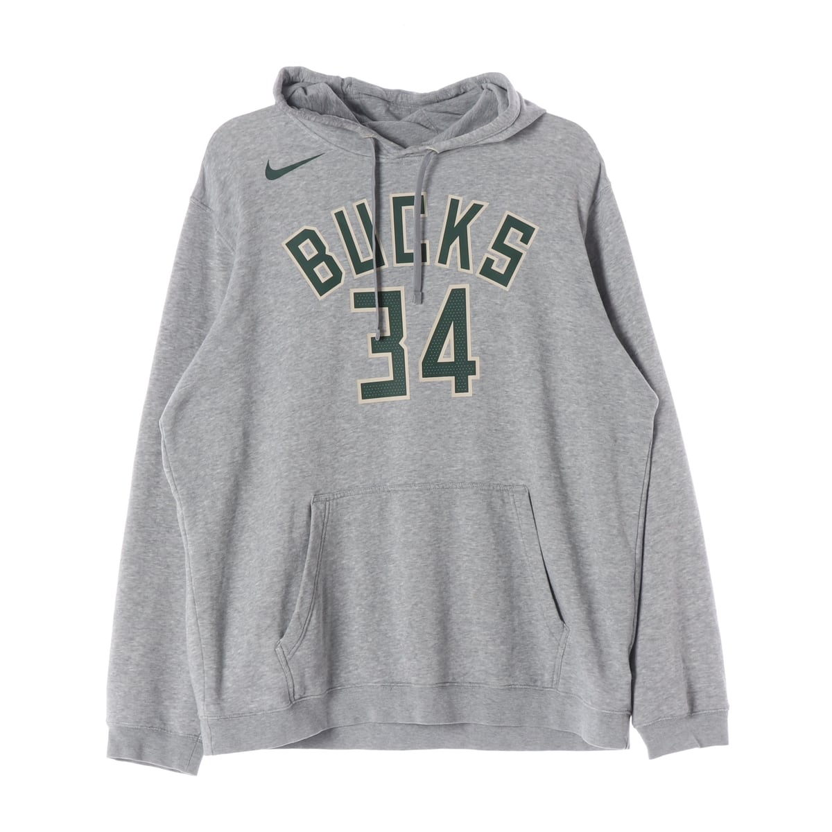 나이키 Nike NBA 벅스 34 그래픽 프린트 오버핏 후드티 상세 이미지 1