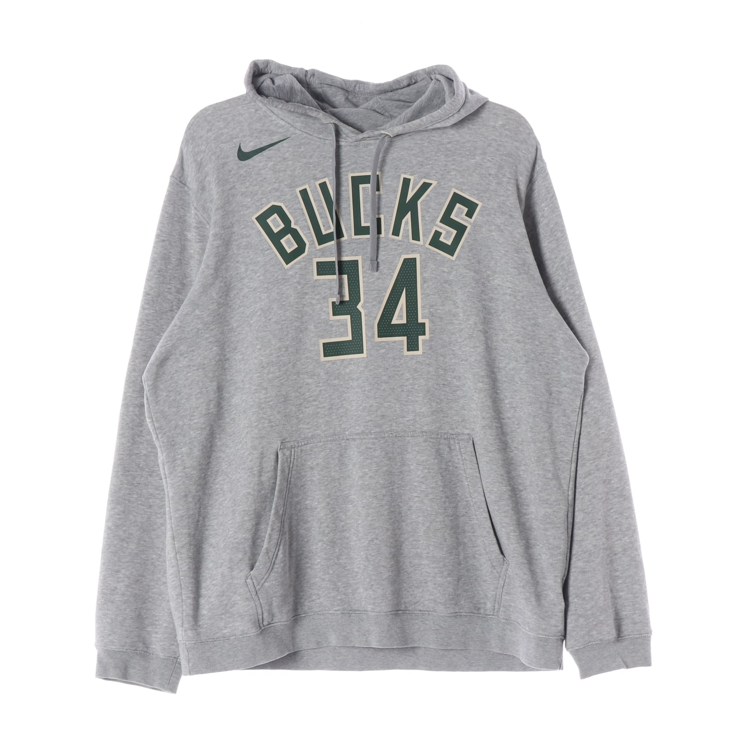 나이키 Nike NBA 벅스 34 그래픽 프린트 오버핏 후드티 이미지 1