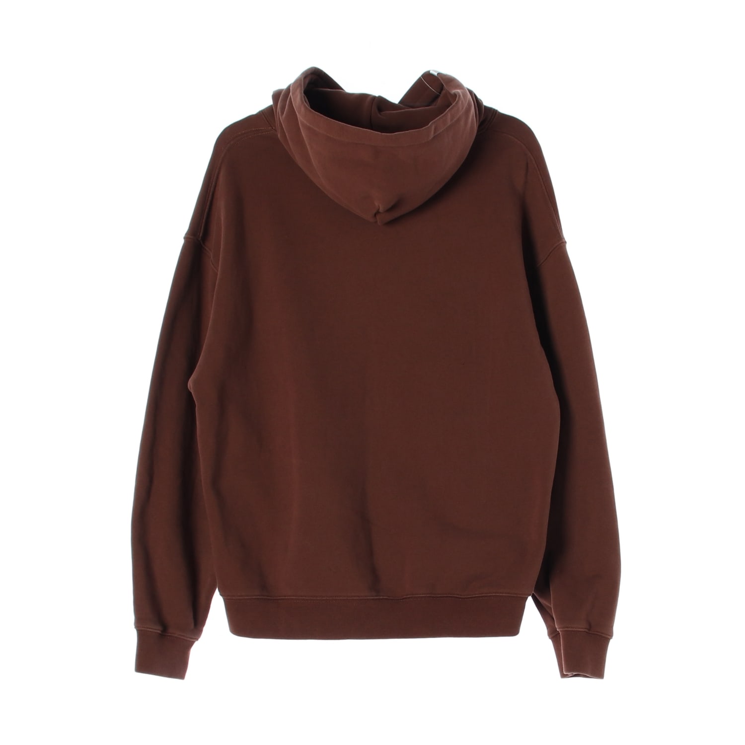 노매뉴얼 24FW 로고 프린트 오버핏 후드티 이미지 2