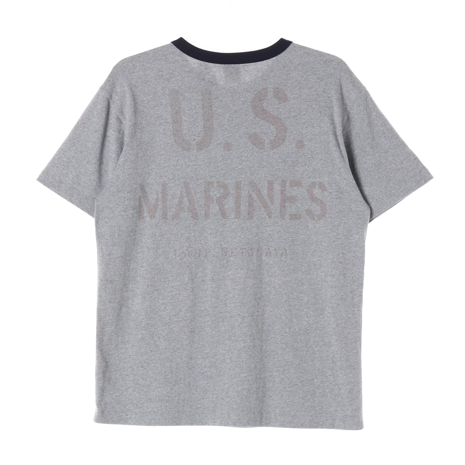 브론슨 26SS 1970s US Marine 반팔 티셔츠 그레이 이미지 2