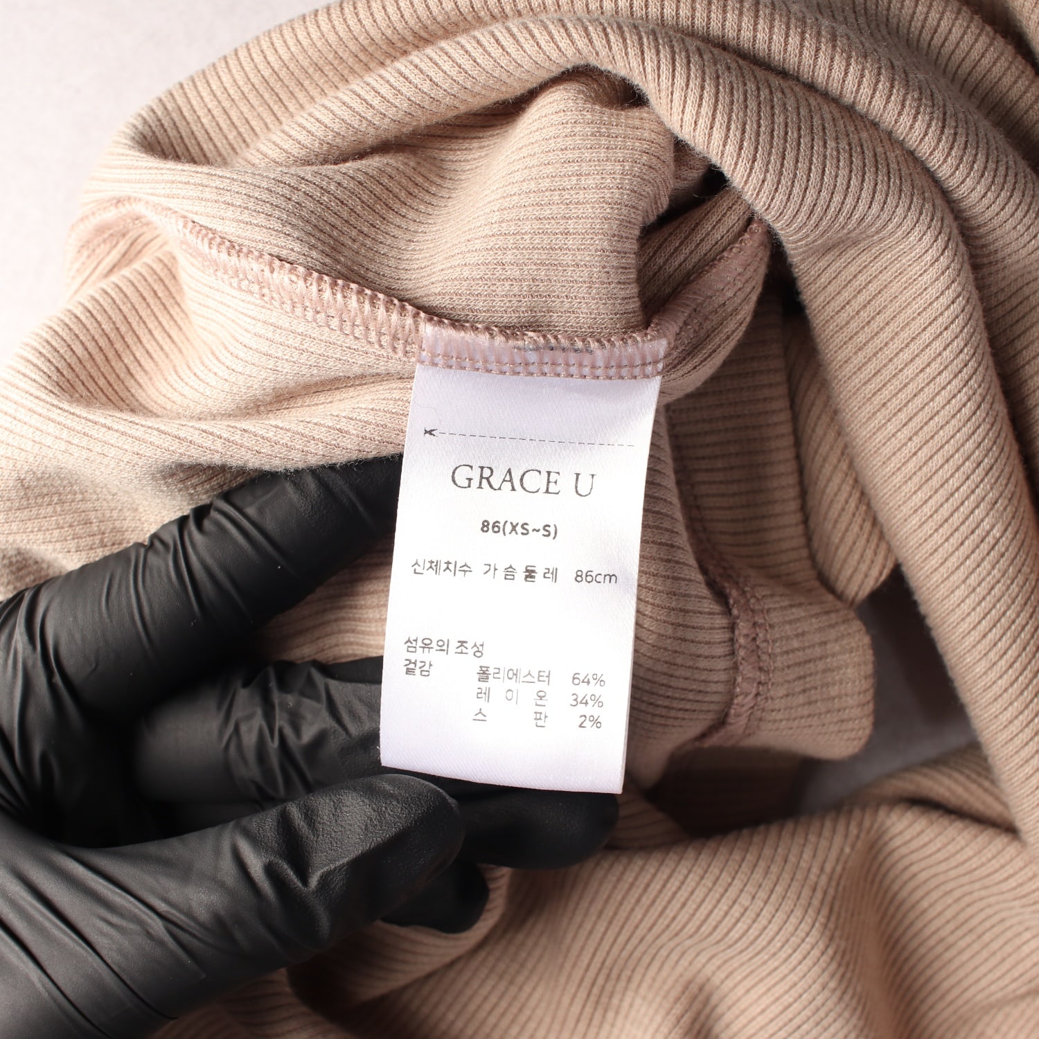 그레이스유 24FW Chloe 클로에 랩 디자인 가디건 이미지 4