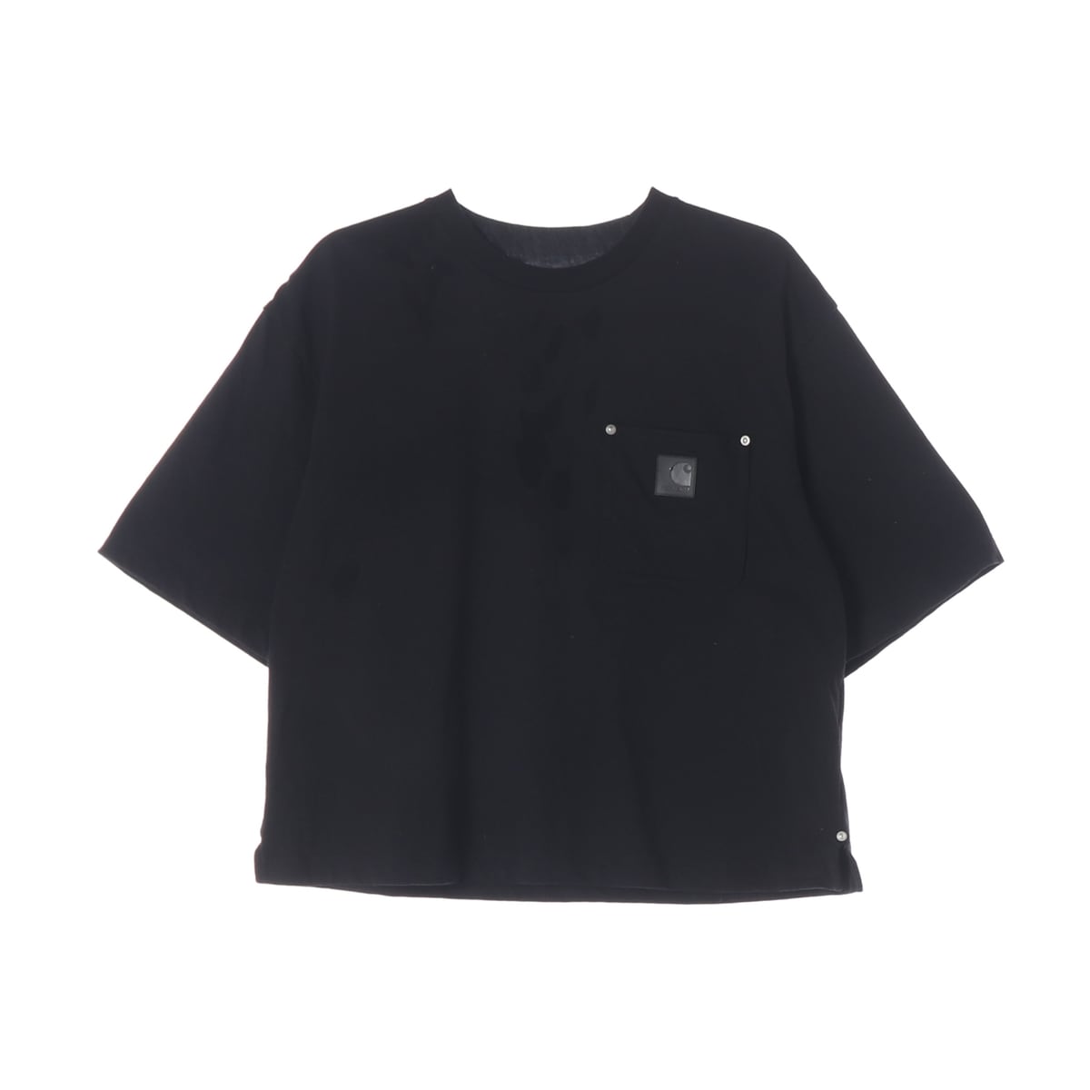 칼하트 24SS WIP 숏슬리브 엘돈 포켓 티셔츠 블랙 상세 이미지 1
