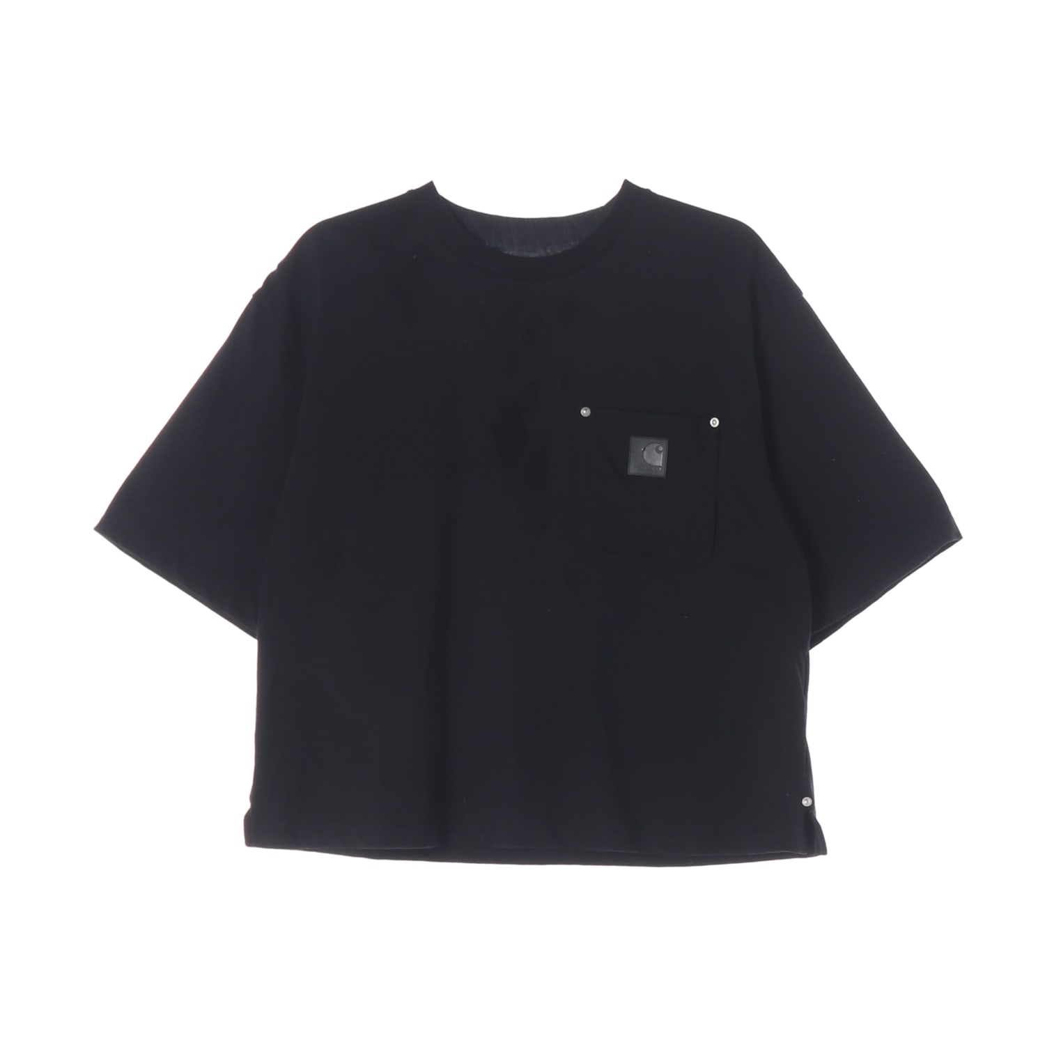 칼하트 24SS WIP 숏슬리브 엘돈 포켓 티셔츠 블랙 이미지 1