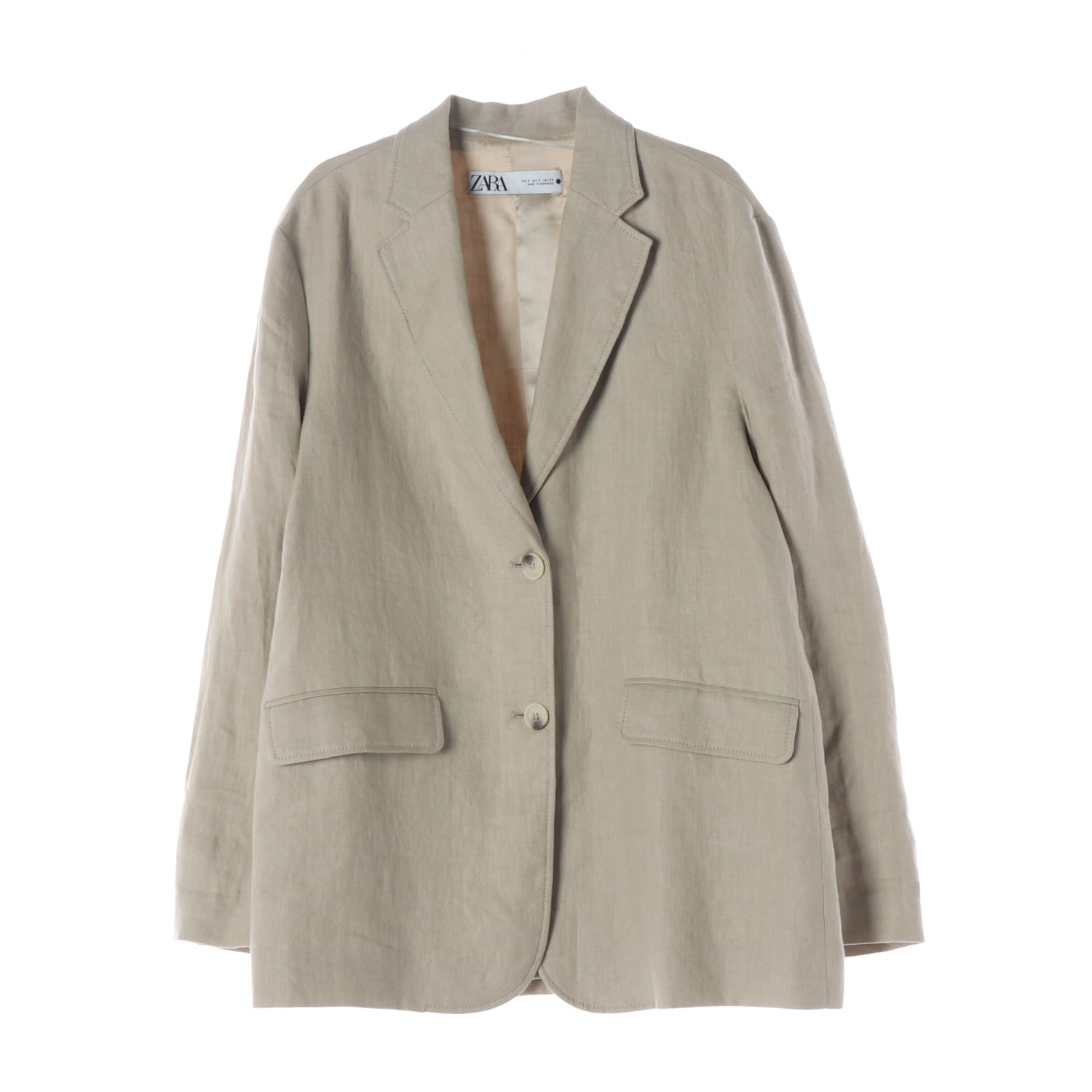 자라 린넨100% 블레이저 재킷 이미지 1